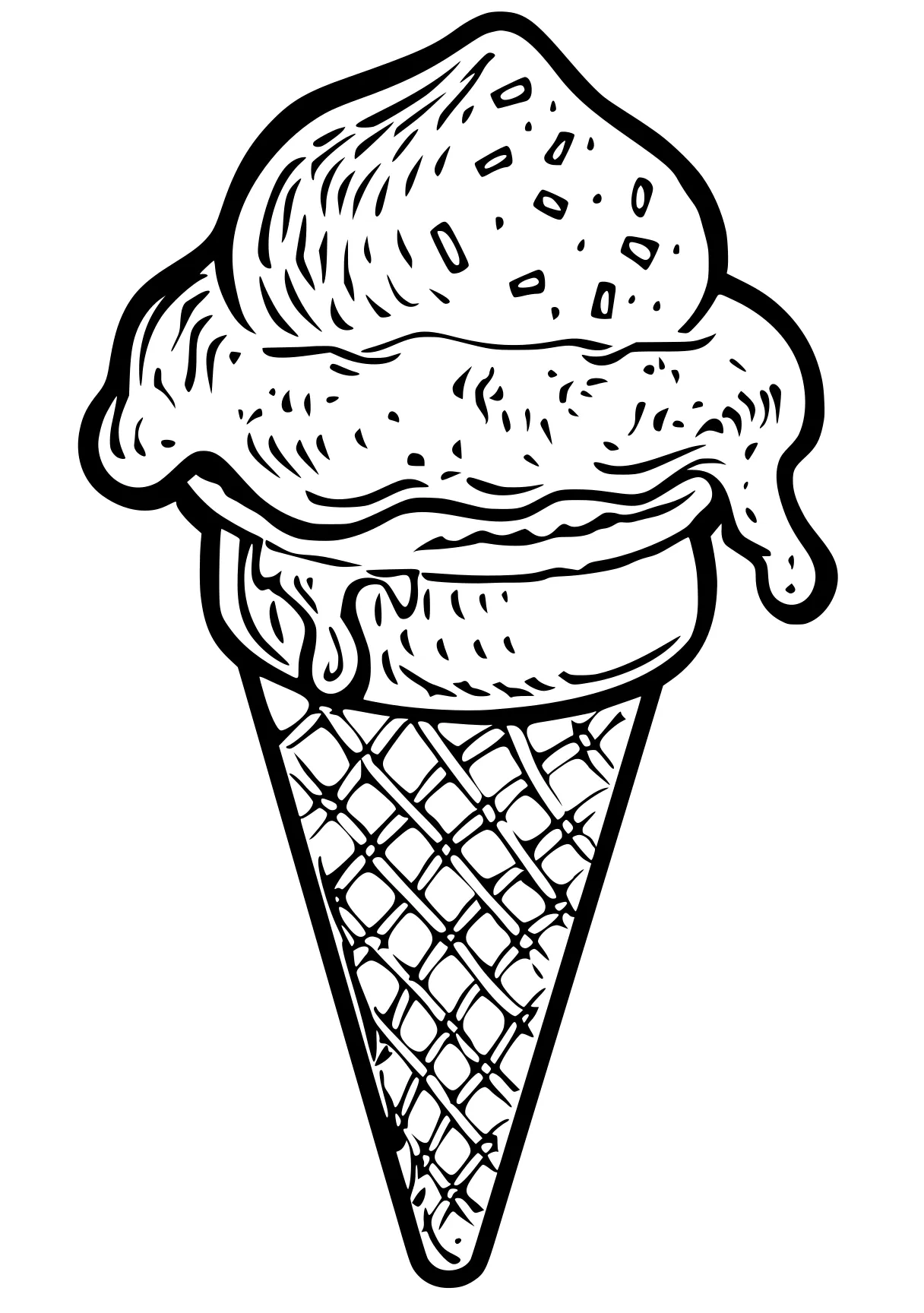 ice cream coloring pages ice, shortcake, cupcake, cream, illustrator, free page downloads