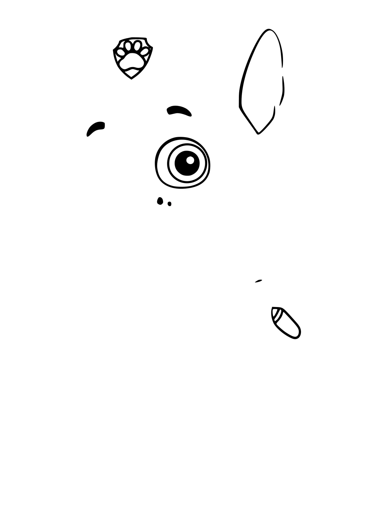 paw patrol colouring page jigglypuff, dot, eye, hamster, owl, free coloring downloads