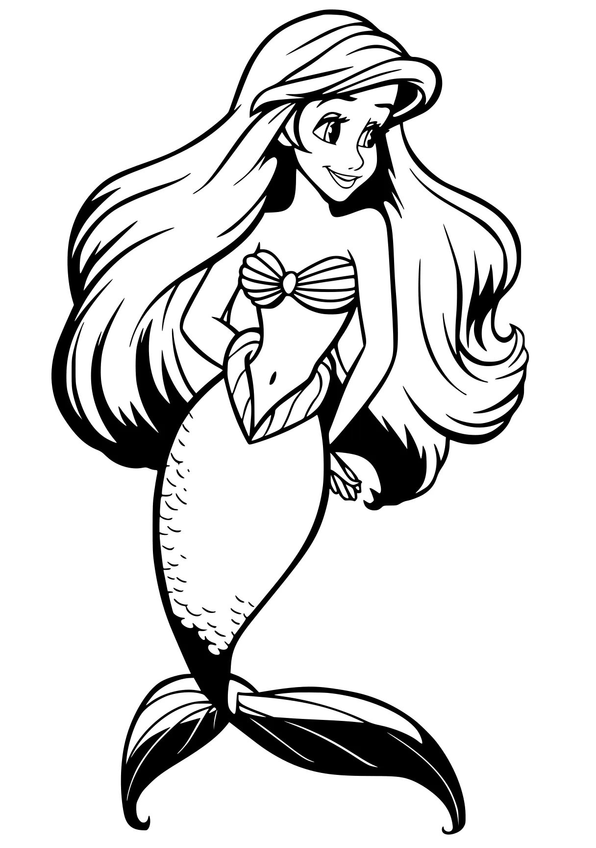 ariel coloring pages mermaid, ariel, siren, fish, sally, free page downloads