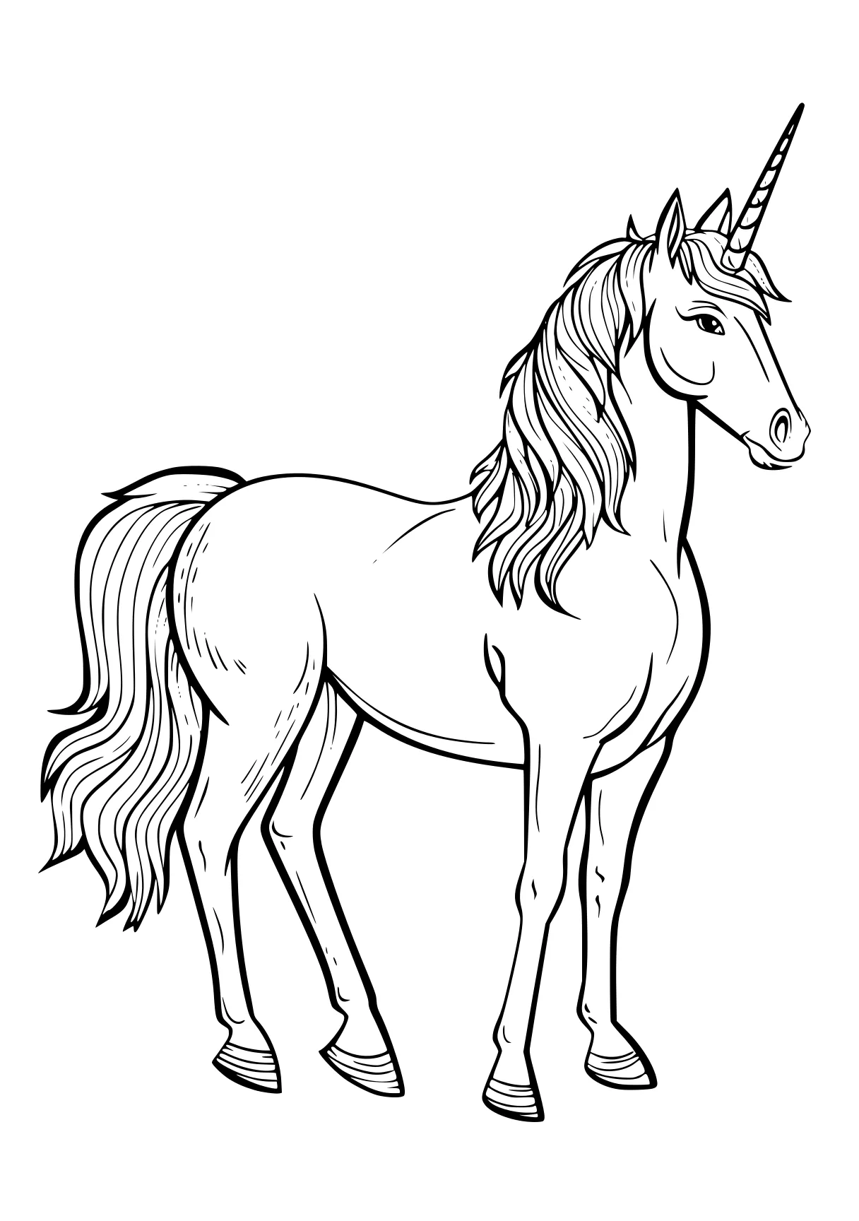 printable unicorn coloring pages unicorn, horse, pony, alicorn, caticorn, free page downloads