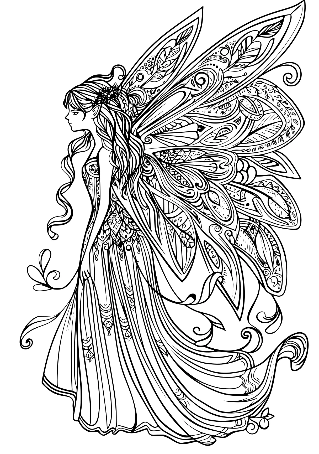 fairy coloring sheets fairy, feathers, butterfly, wings, butterflies, free page downloads