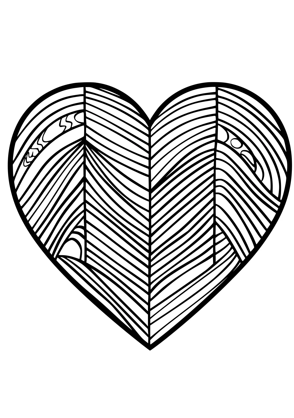 heart coloring pages heart, iheartcraftythings, zentangle, lines, free page downloads