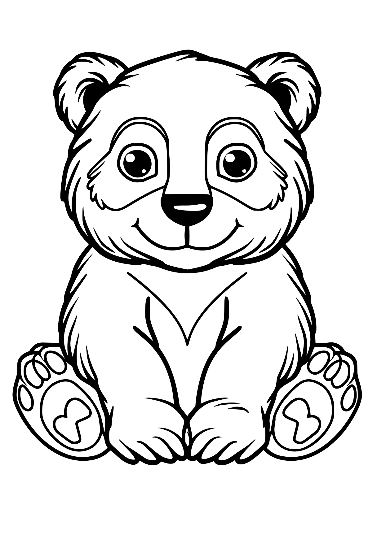 coloring pages for animals koala, bear, panda, fazbear, raccoon, free page downloads