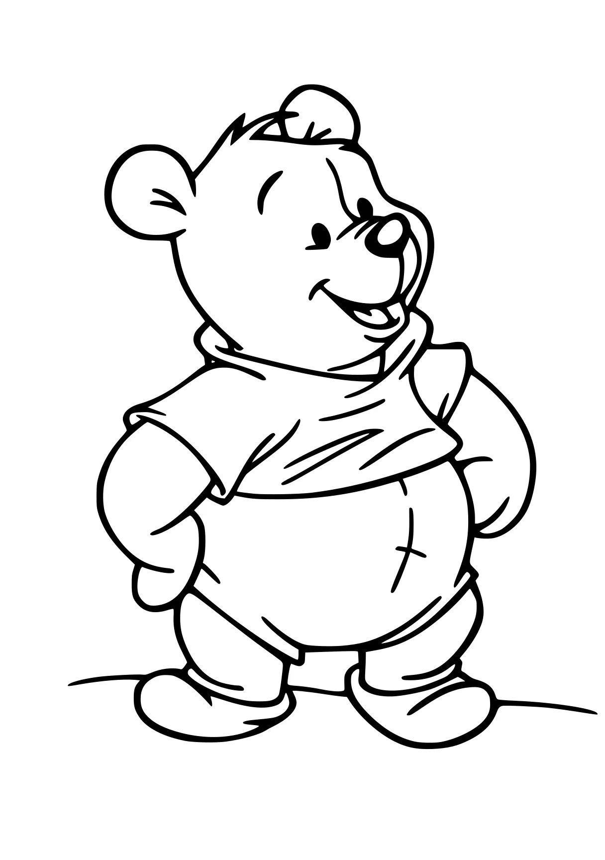 pooh coloring pages pooh, winnie, bear, arthur, fazbear, free page downloads