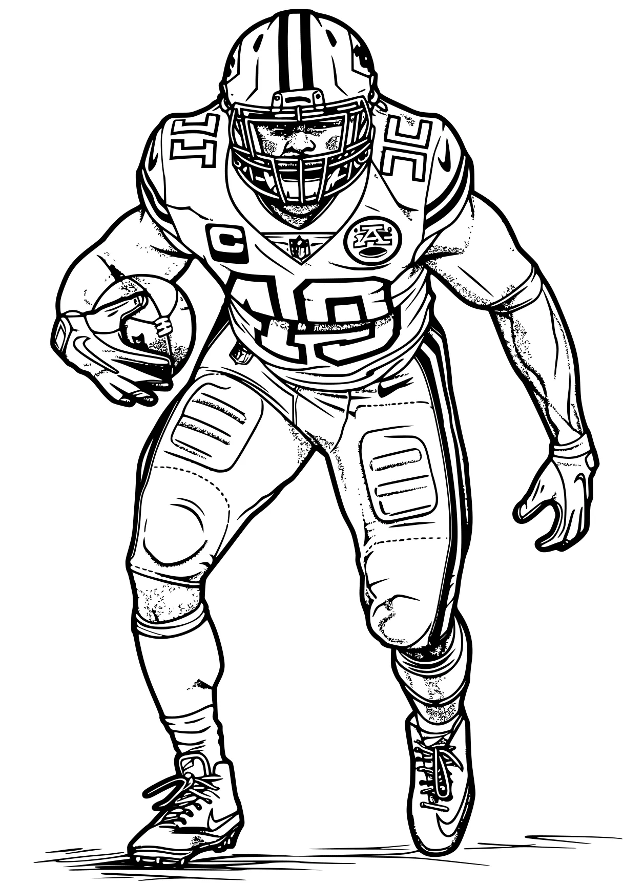 football coloring pages 49ers, football, megatron, chiefs, nfl, free page downloads