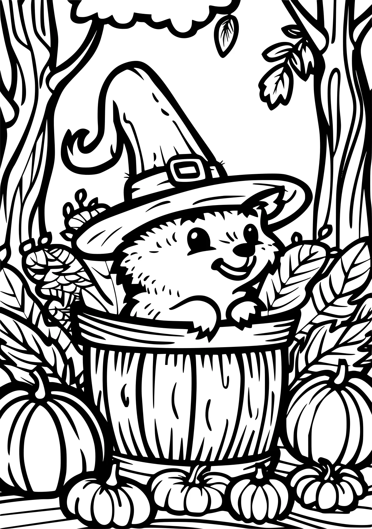 thanksgiving activity sheets hedgehog, groundhog, squirrel, raccoon, free coloring page downloads