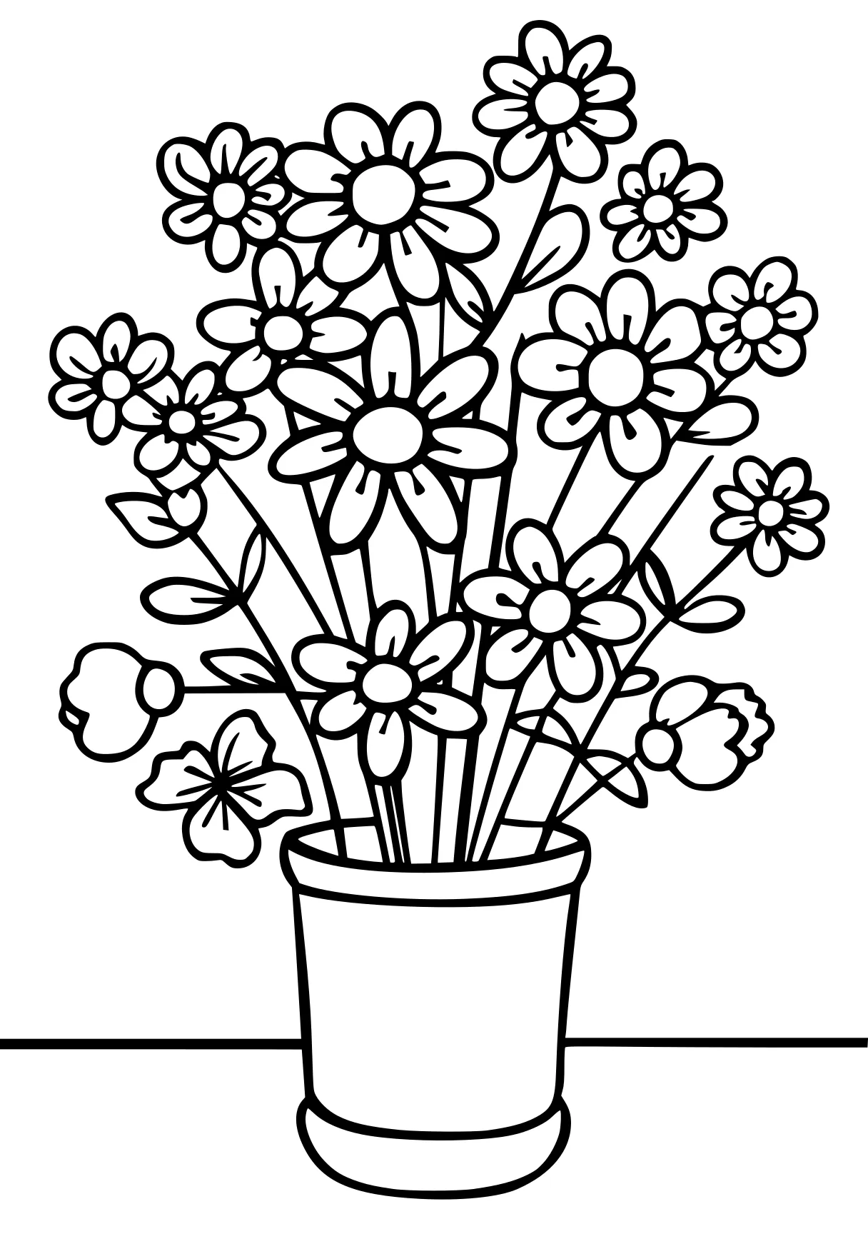 spring coloring sheets, flowers, flower, plant, free page downloads