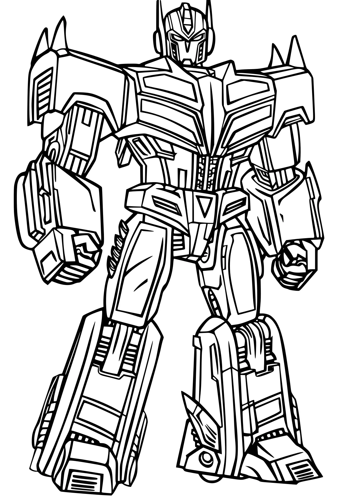 transformer coloring page optimus, megatron, gundam, rid, transformers, free downloads