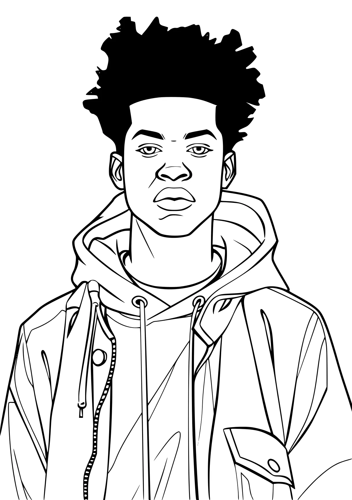 miles morales coloring page illustrator, jr, digital, jacob, rap, free downloads