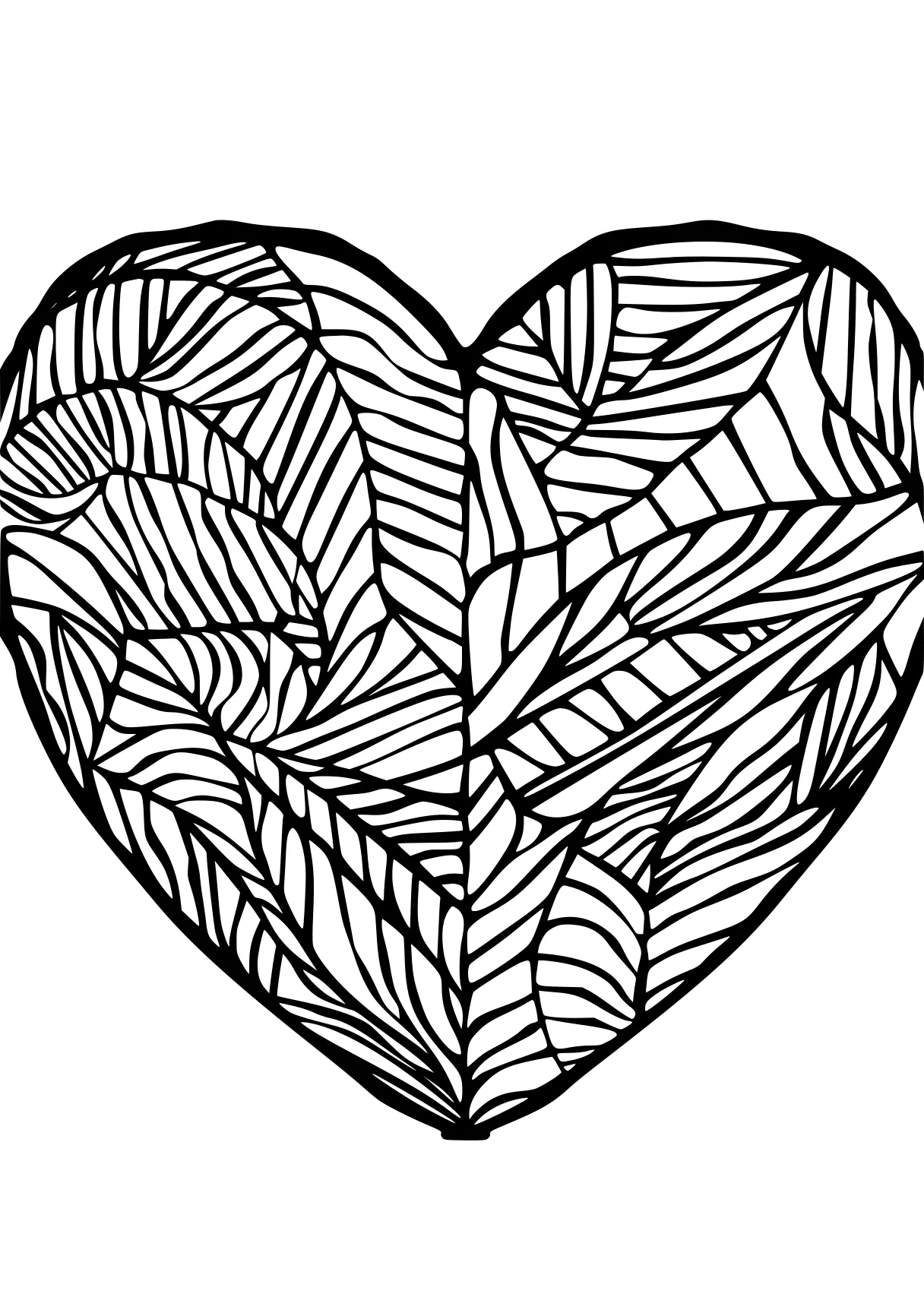 heart coloring pages heart, iheartcraftythings, zentangle, free page downloads