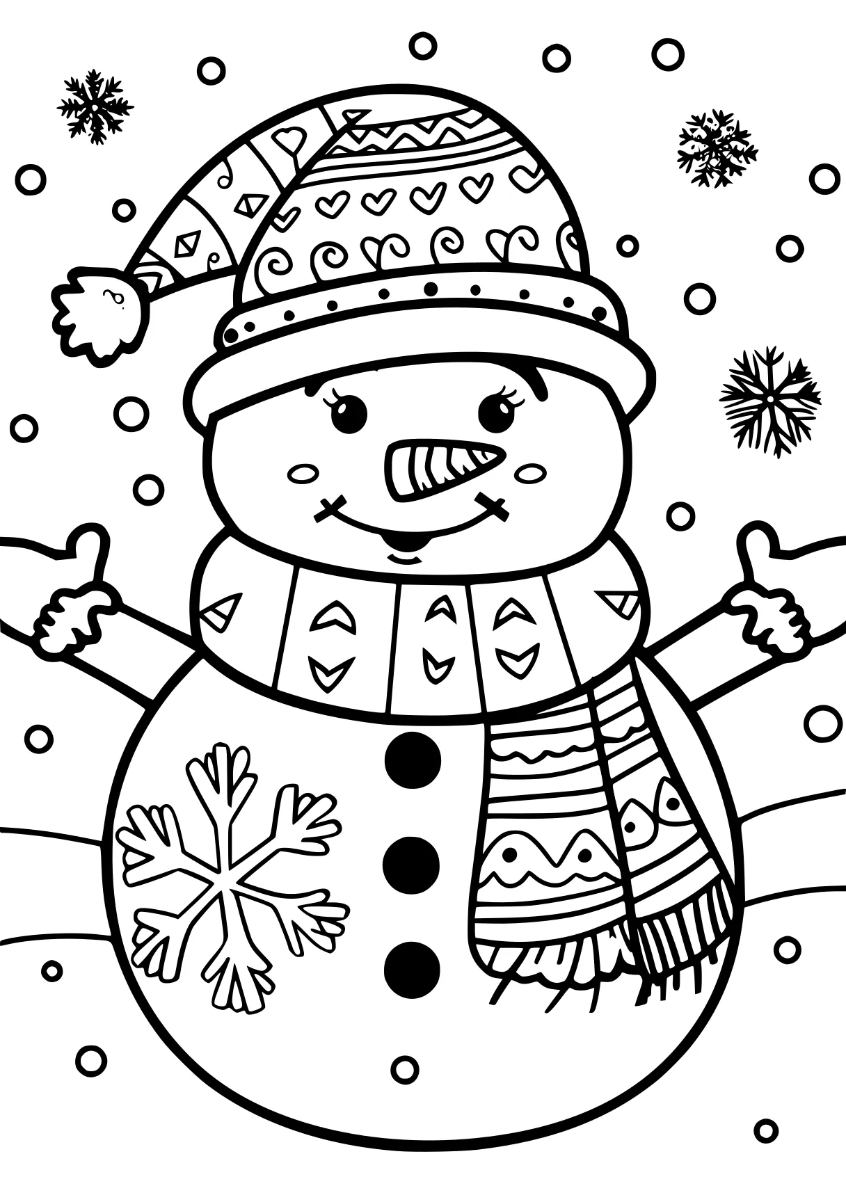 cute christmas coloring pages snowman, nutcracker, zentangle, free page downloads