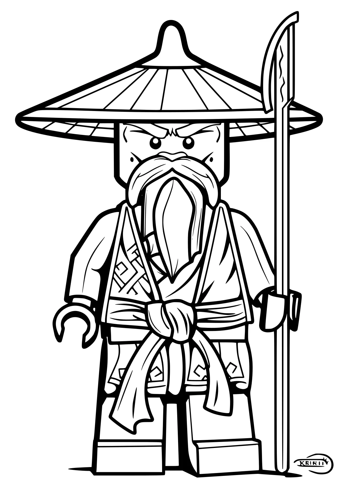 ninjago coloring pages tanjiro, ninjago, kung, wan, wizard, free page downloads