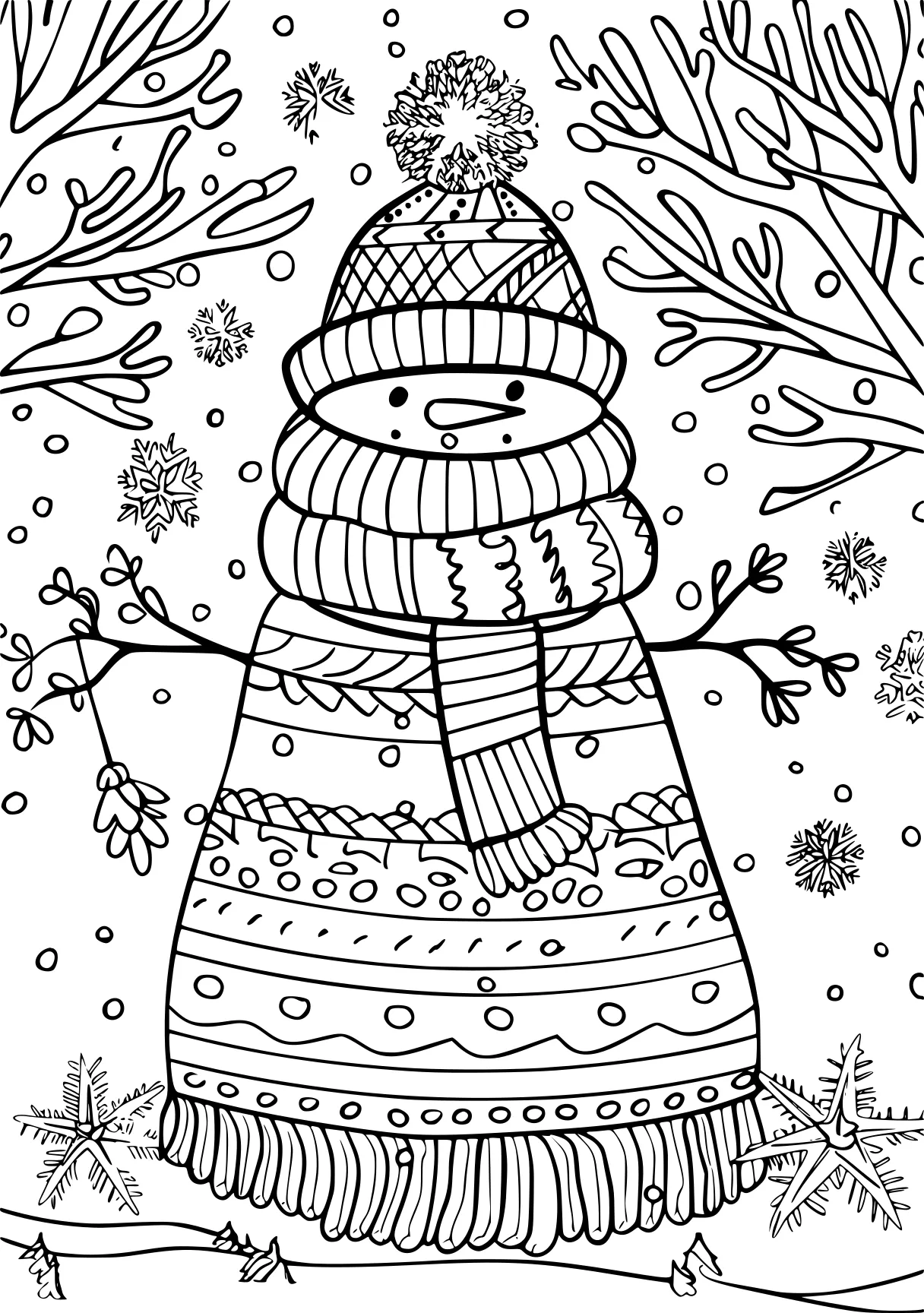 winter coloring, zentangle, snowman, nutcracker, free page downloads