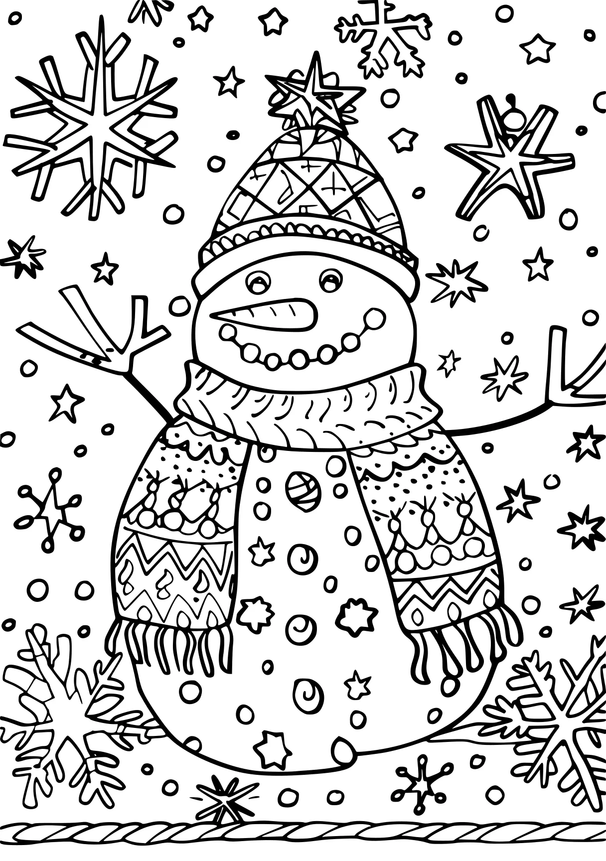 holiday coloring pages snowman, zentangle, frosty, free page downloads