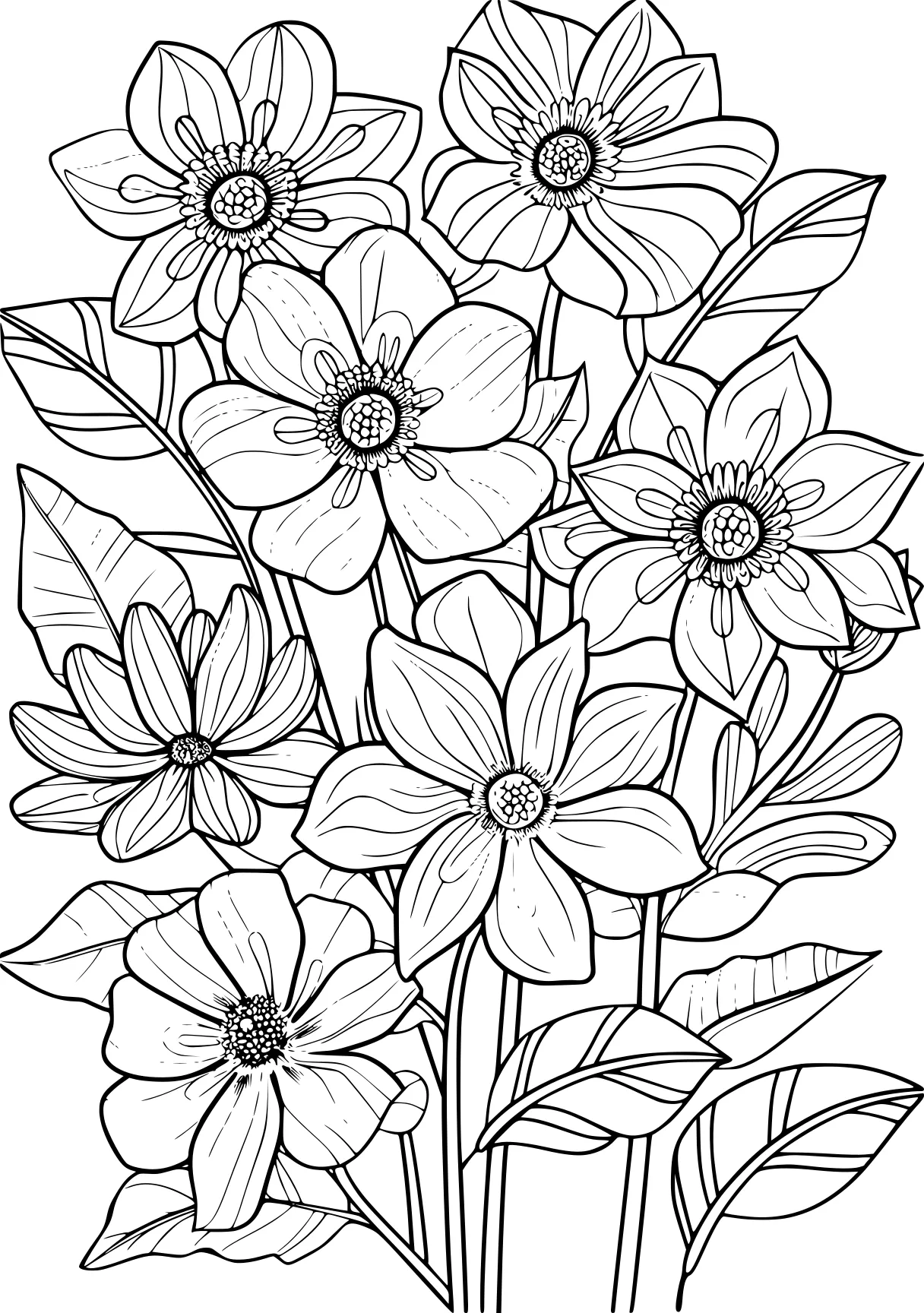 coloring pages printable adult, colouring, flowers, mandalas, free page downloads