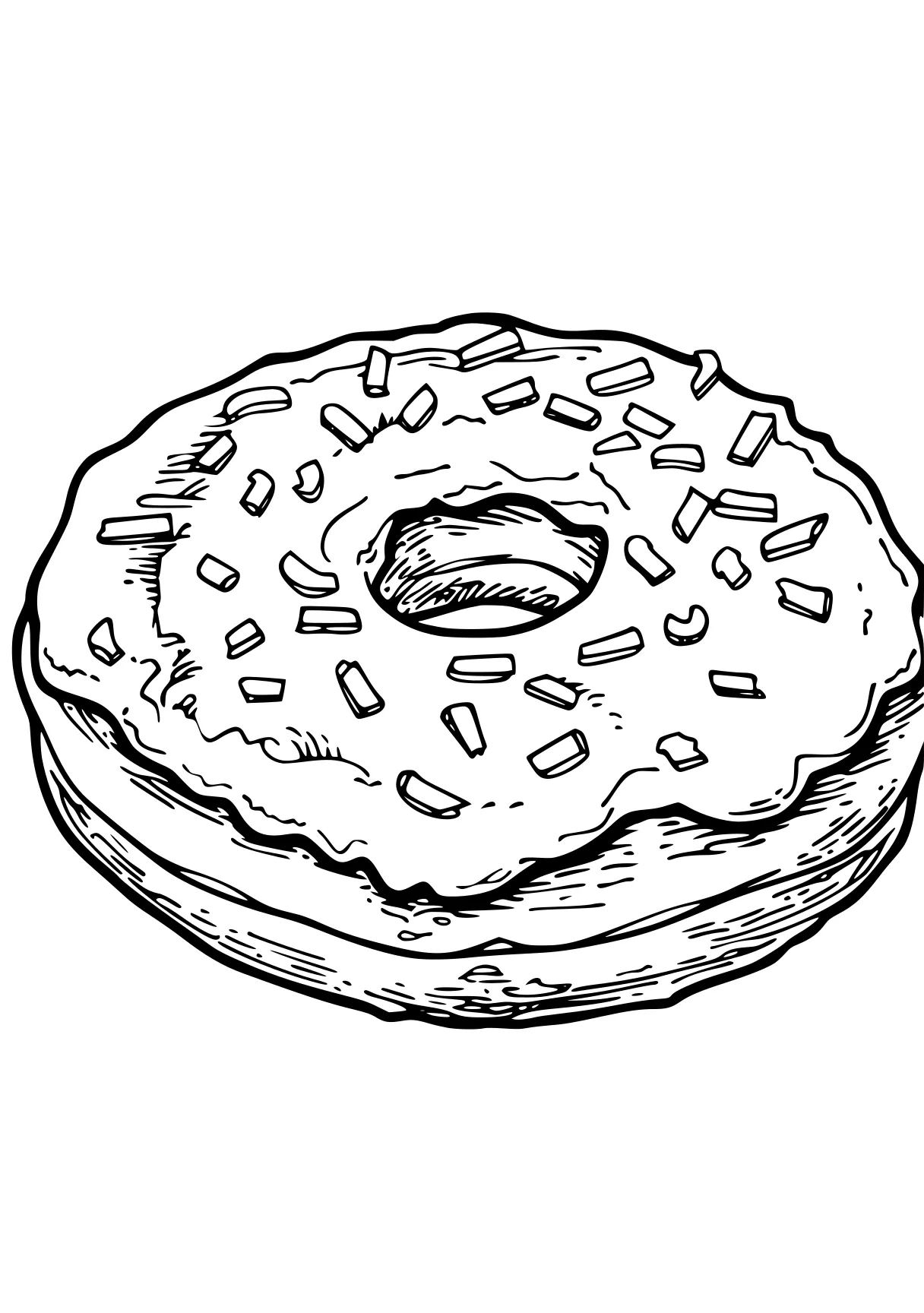 donut coloring page donut, pie, cookie, dot, cocomelon, free downloads