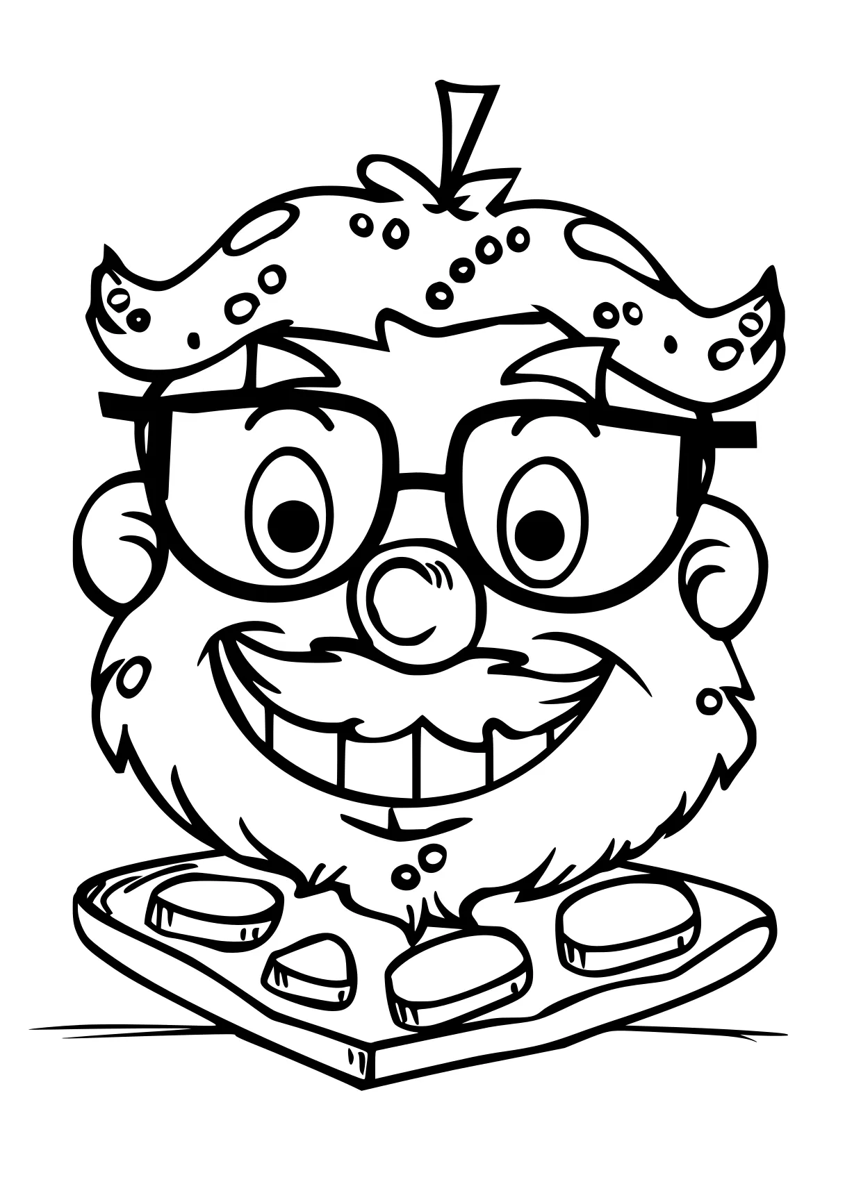 color by number printable burger, cookie, illustrator, blippi, fazbear, free coloring page downloads