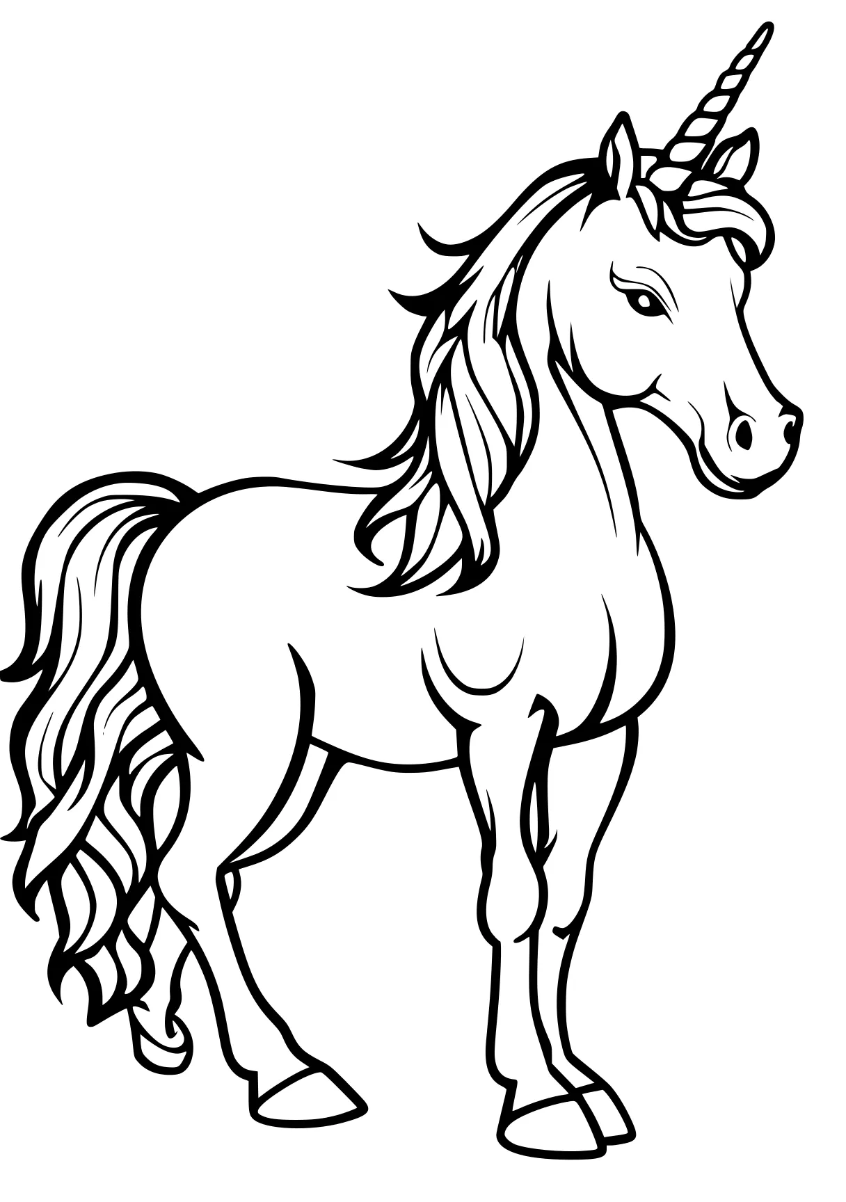 printable unicorn coloring pages unicorn, horse, pony, pegasus, alicorn, free page downloads