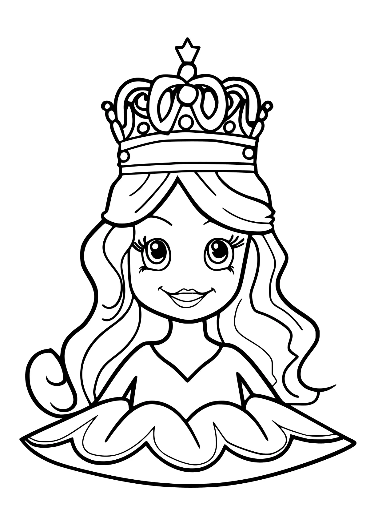 princess coloring sheets crown, printables, rosalina, princess, free page downloads