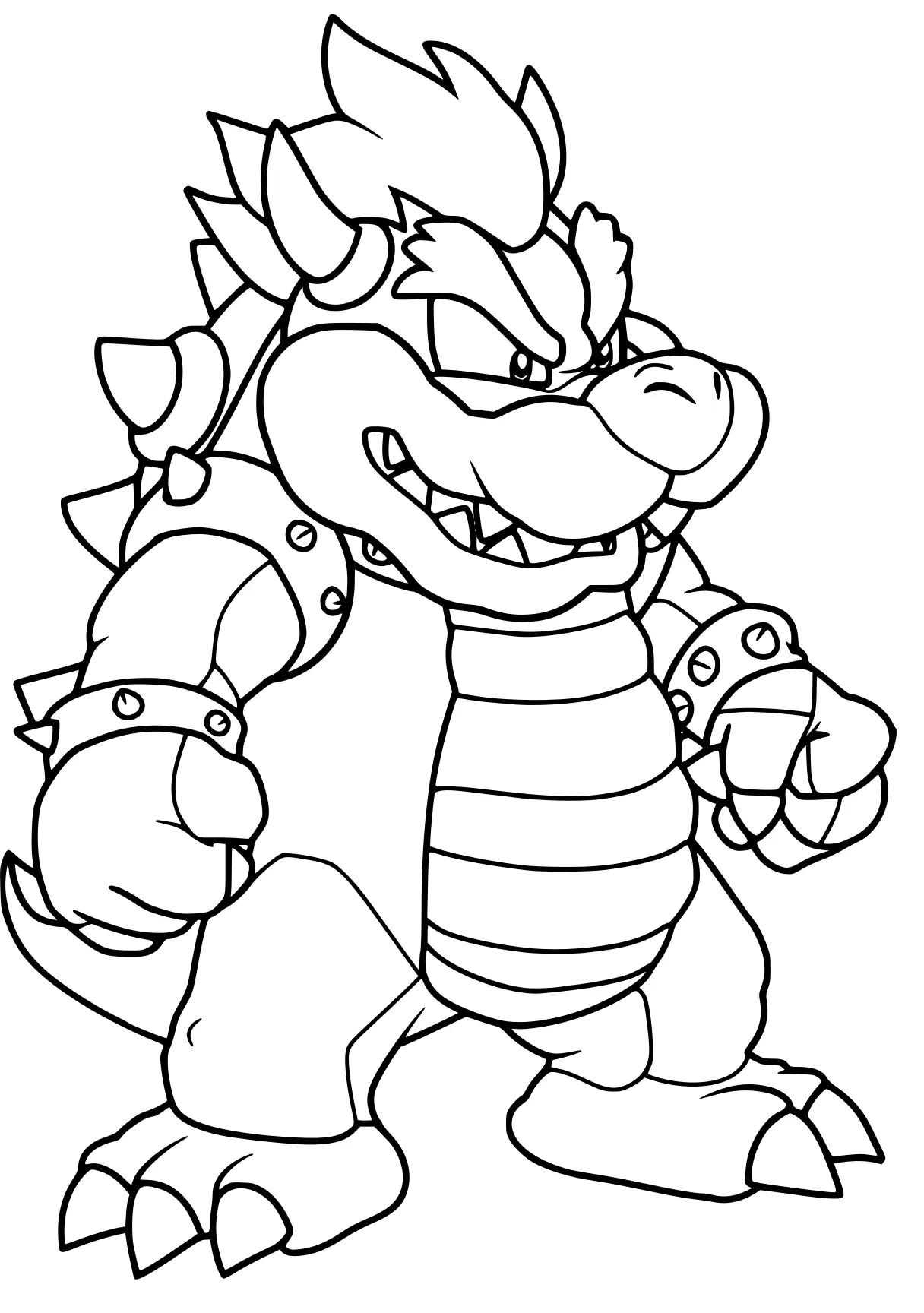 bowser coloring page bowser, yoshi, coloring, colouring, mario, free downloads