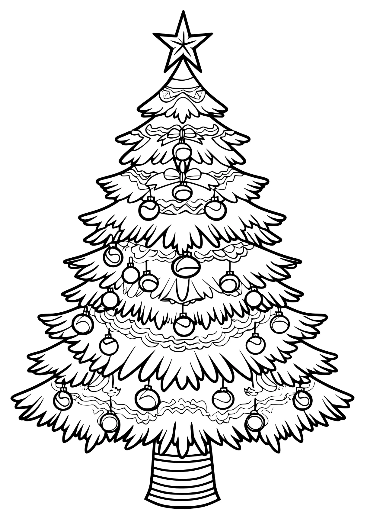 christmas coloring pages for adults ornament, tree, merry, christmas, free page downloads