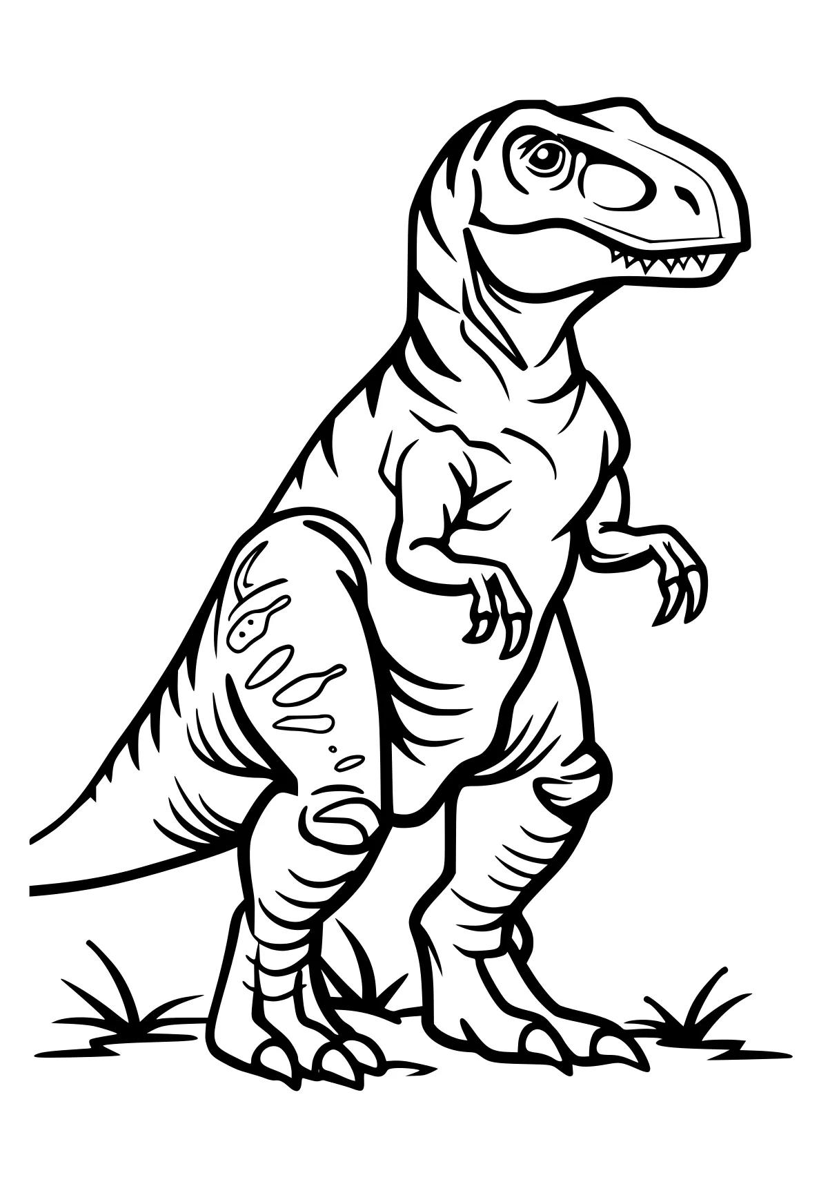 free dinosaur coloring pages trex, indoraptor, tyrannosaurus, t-rex, dino, page downloads