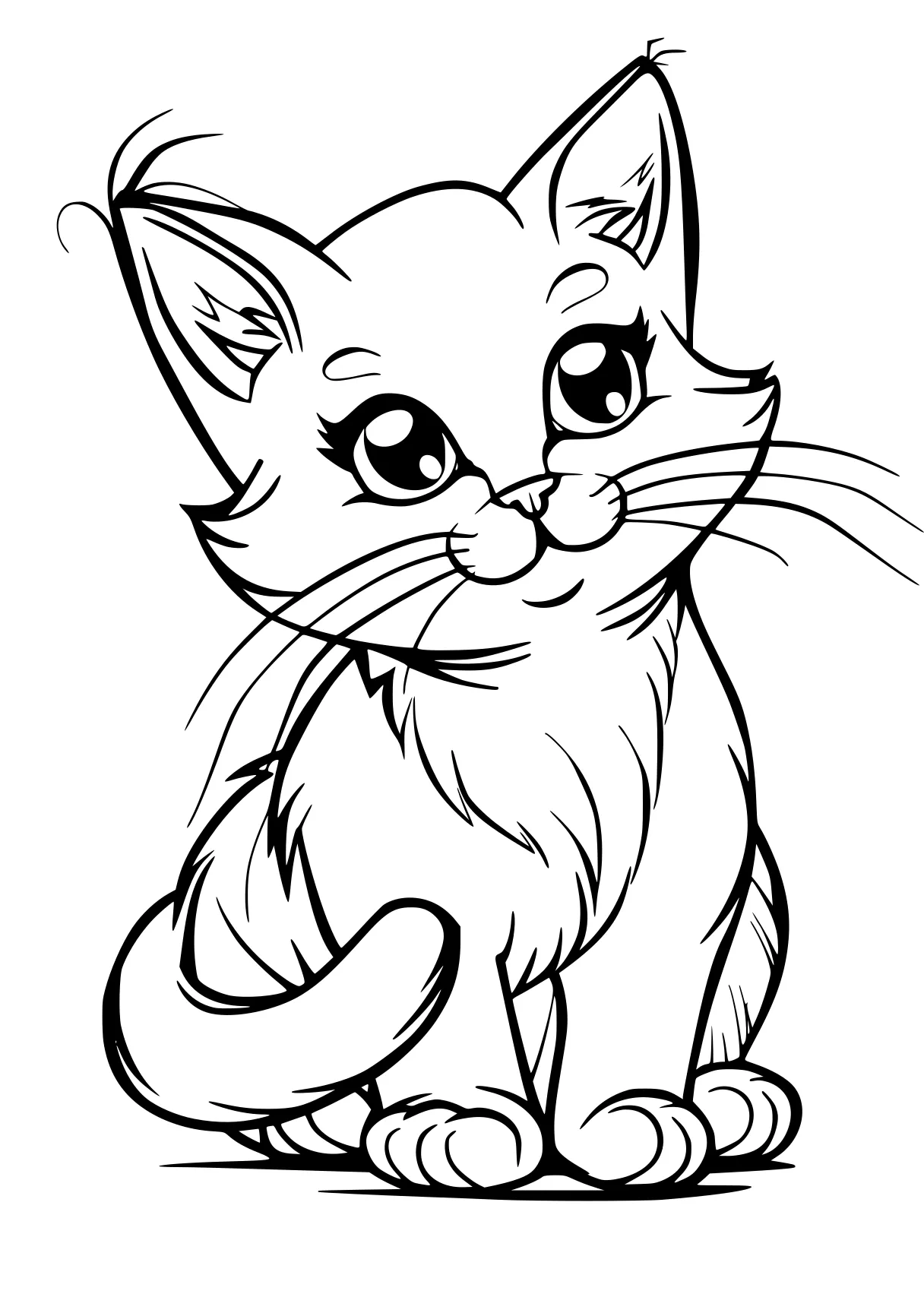 kitten coloring page aristocats, kitty, mew, jigglypuff, scratch, free downloads