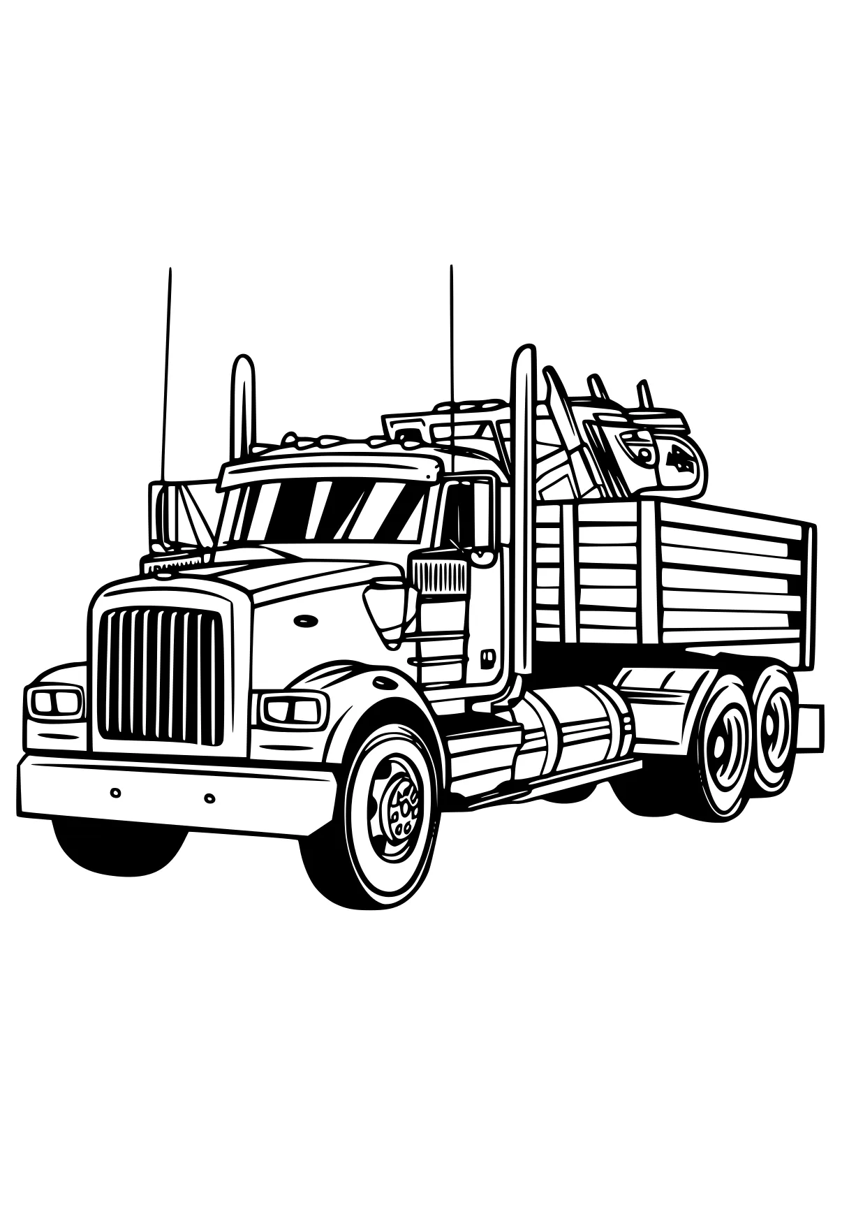 truck coloring sheets semi, truck, trucks, optimus, vehicle, free page downloads