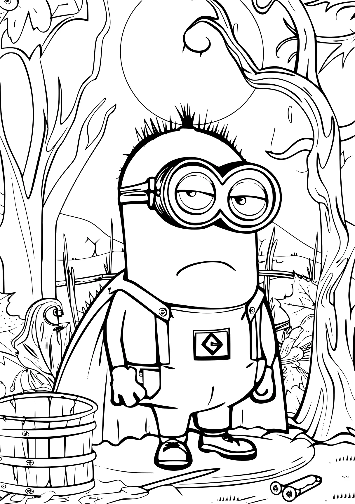 coloring pages minions minion, minions, morty, free page downloads