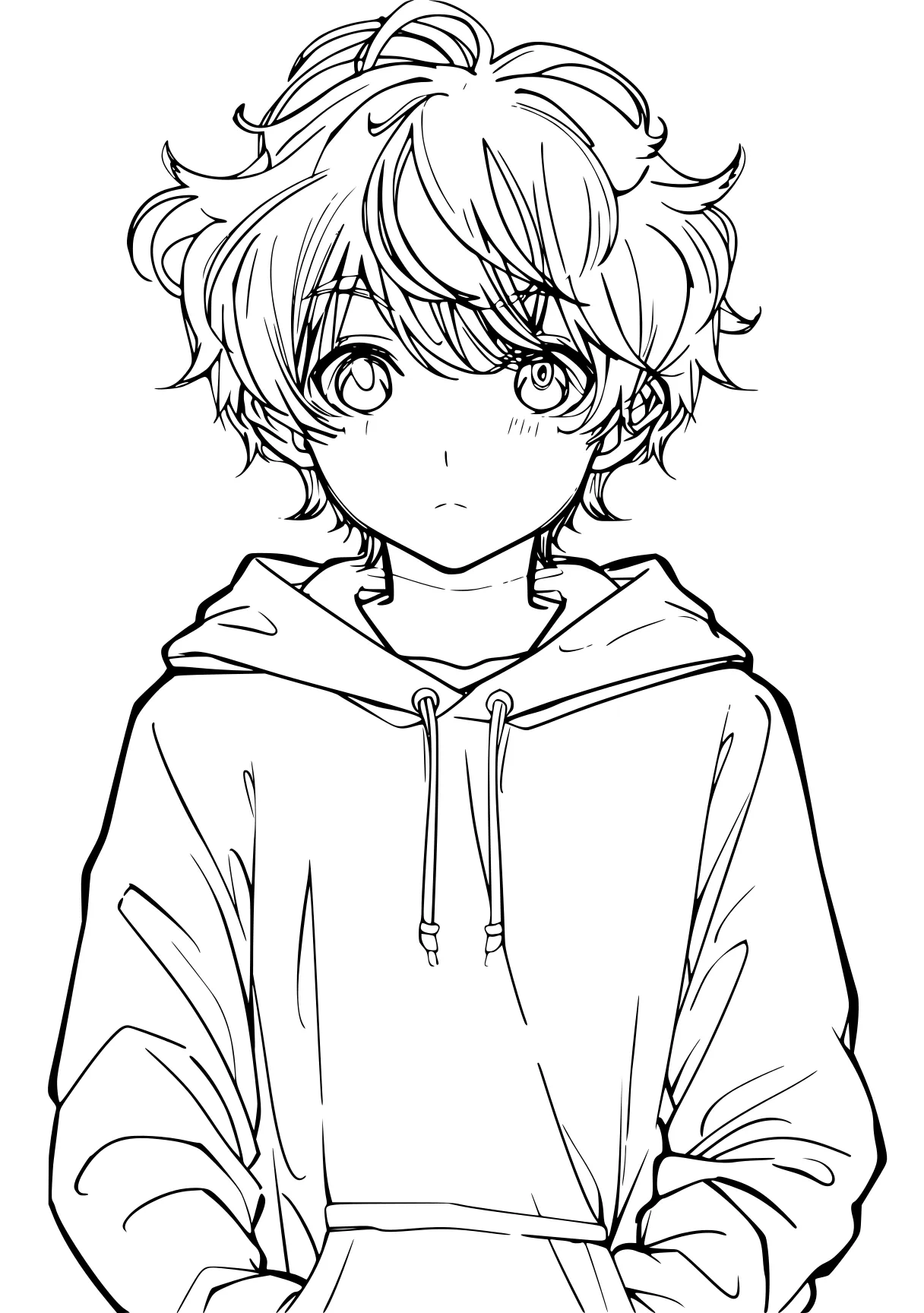 anime coloring pages sweater, crayon, small, shin, little, free page downloads