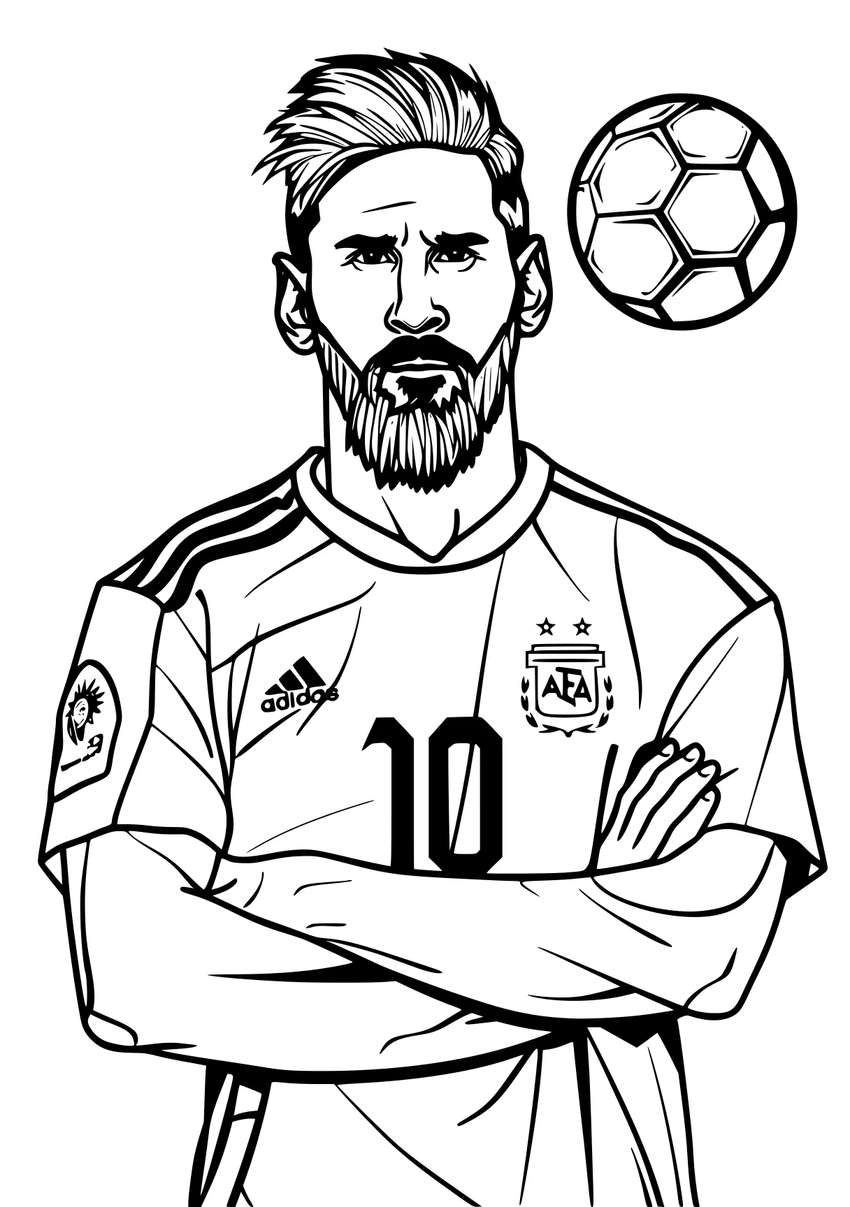 messi colouring pages messi, ronaldo, captain, soccer, cristiano, free coloring page downloads