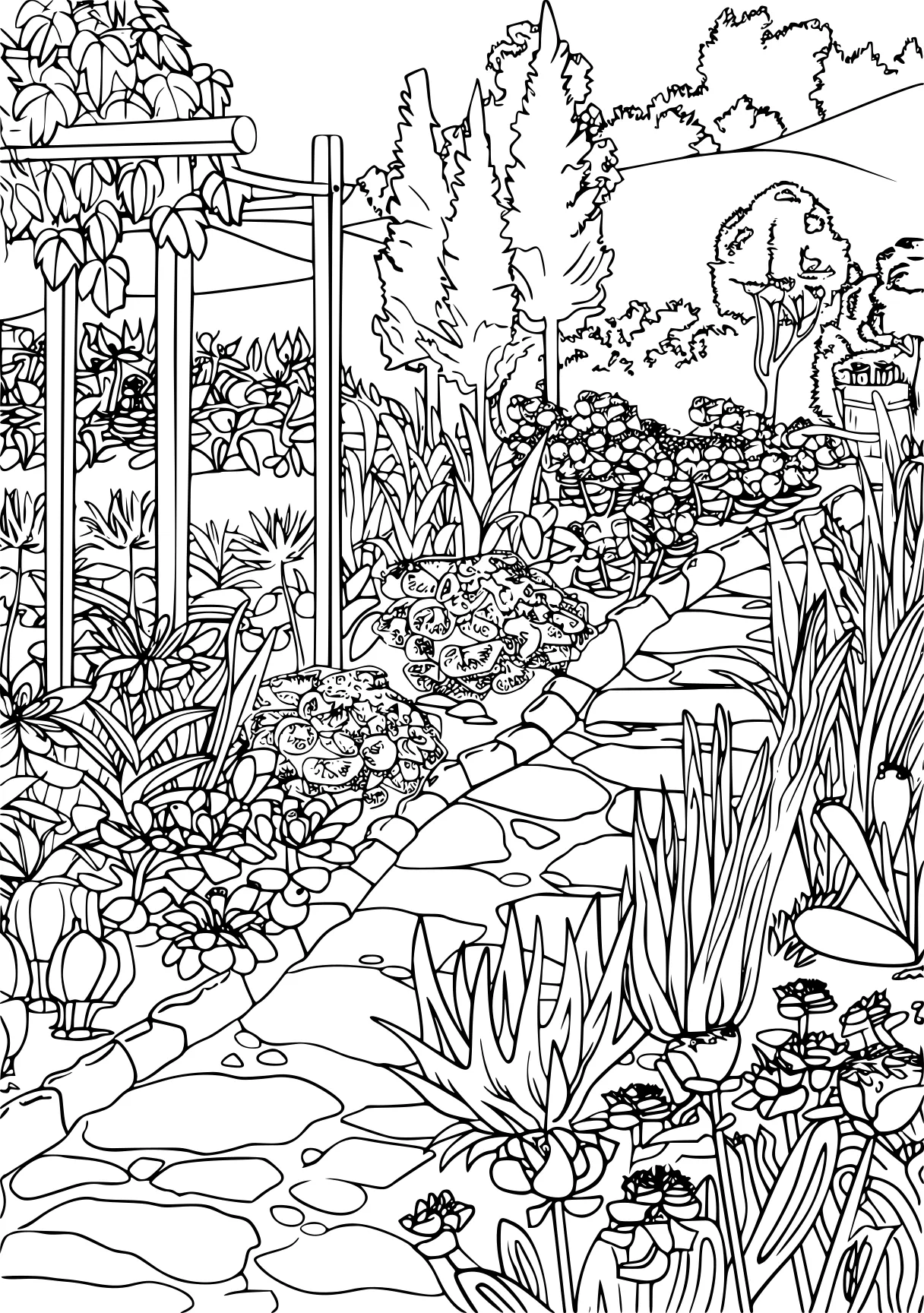 garten of banban coloring pages, garden, garten, nursery, free page downloads