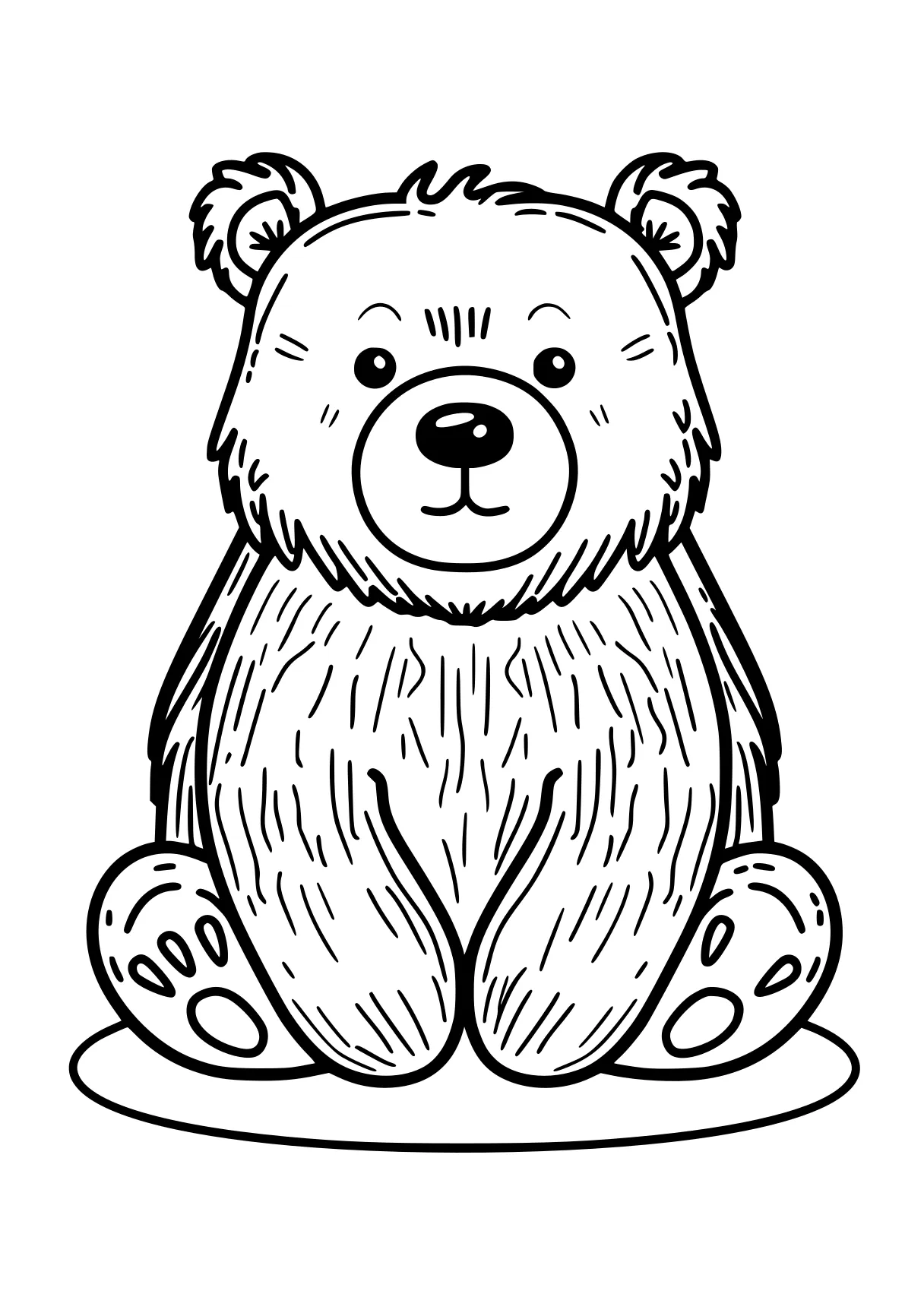 free coloring book pages bear, teddy, bears, winnie, koala, page downloads