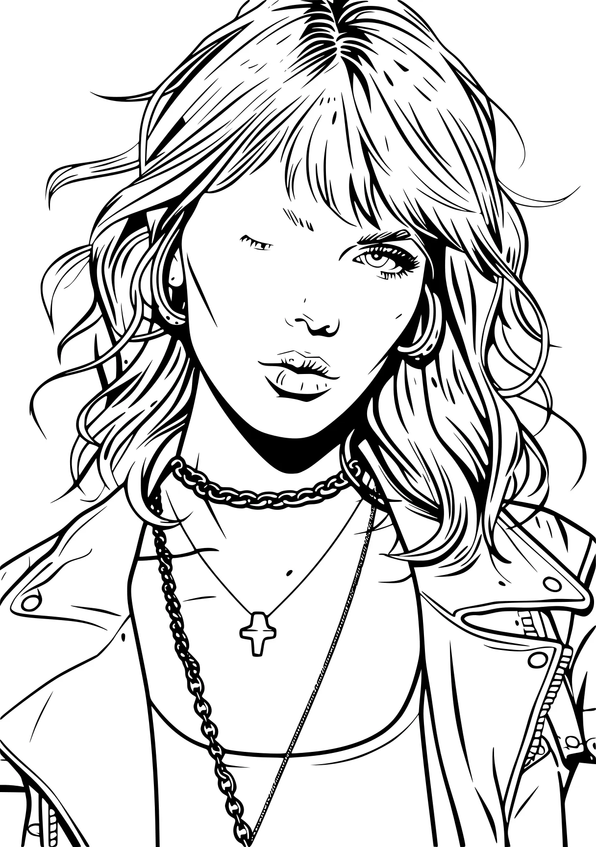 taylor swift coloring pages taylor, pencils, girl, glamrock, free page downloads