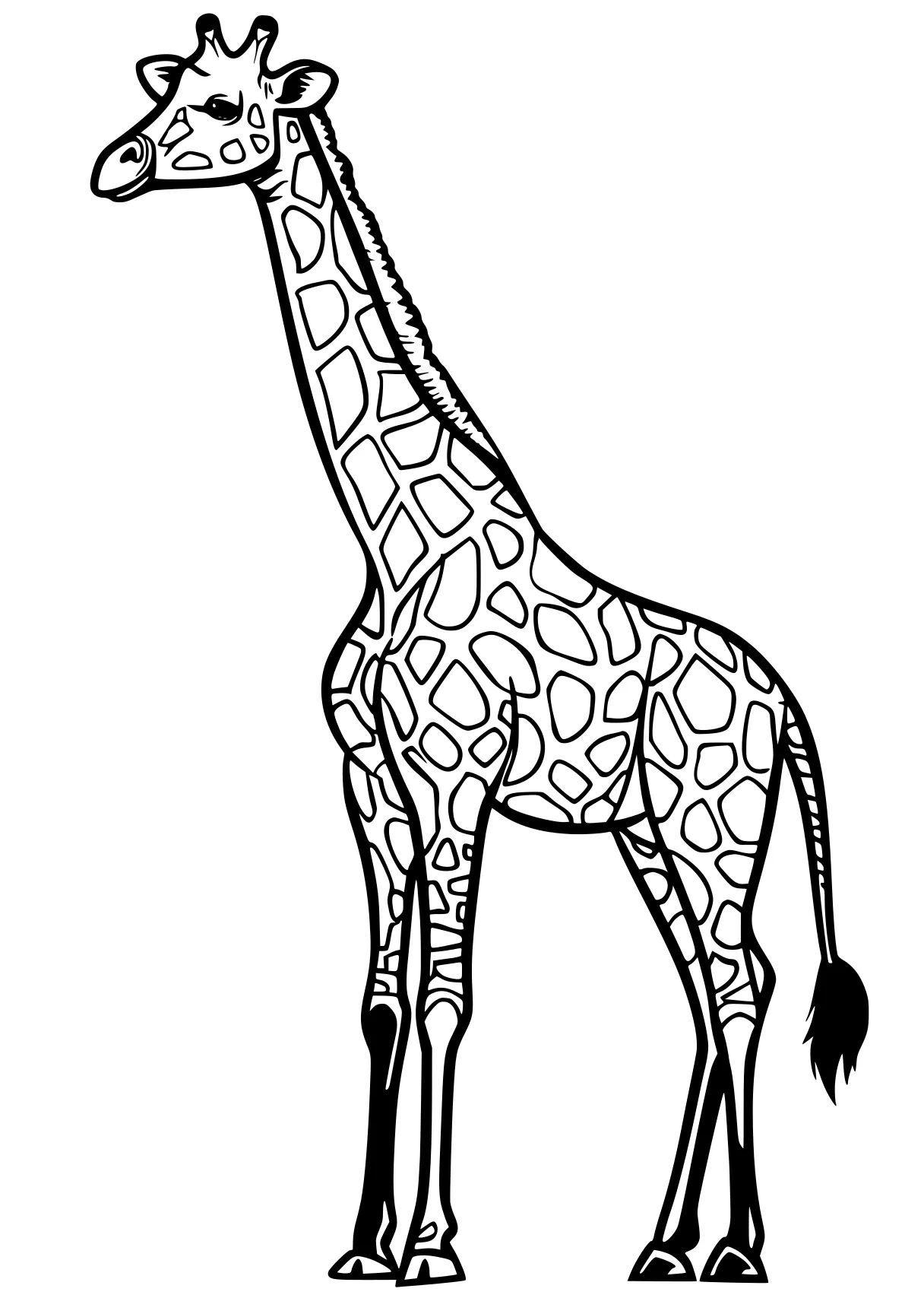 giraffe coloring llama, giraffe, brachiosaurus, camel, dino, free page downloads