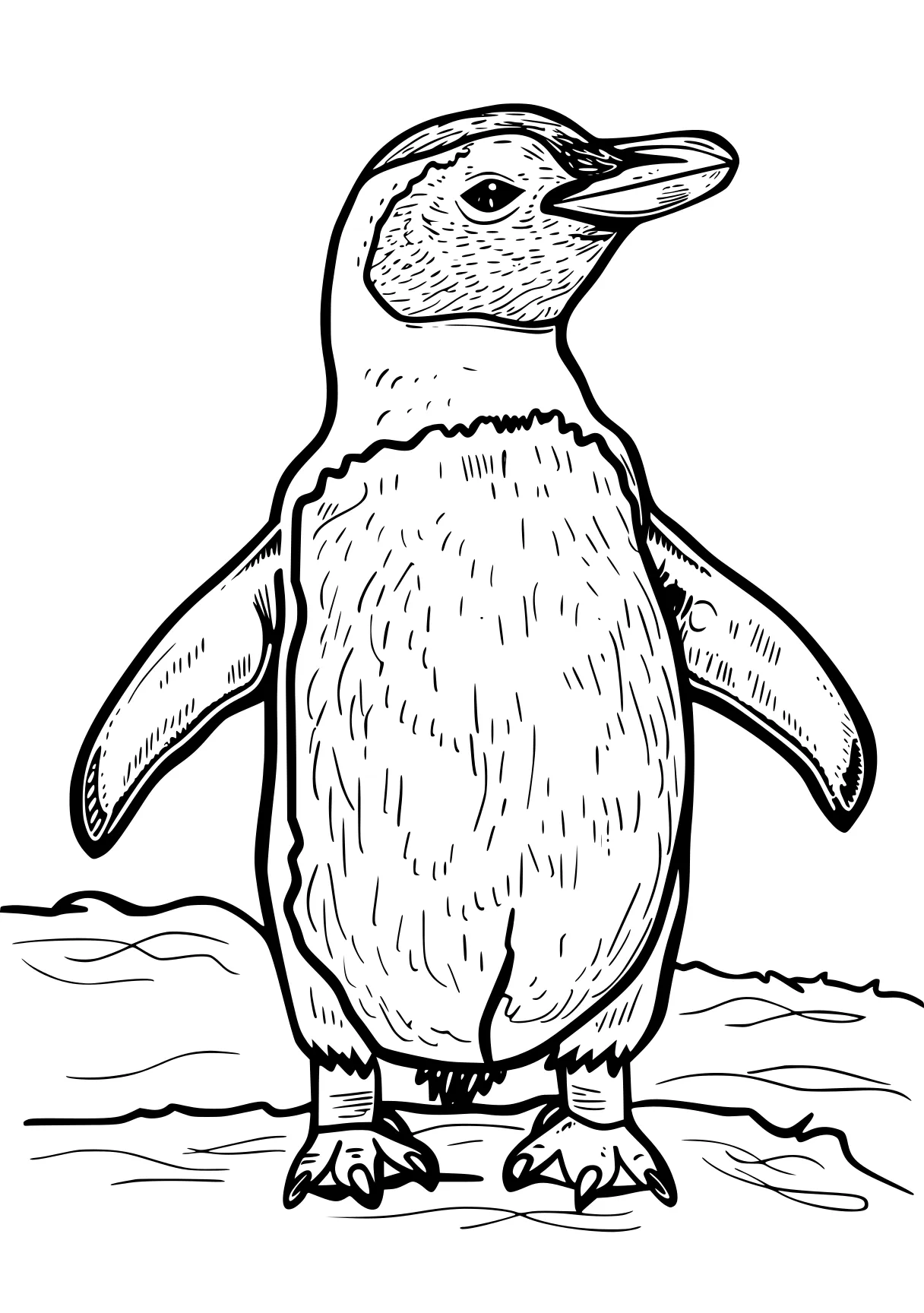 penguin coloring pages penguin, adult, narwhal, zooba, polar, free page downloads