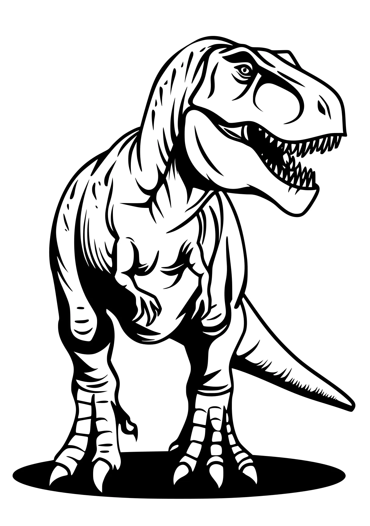 trex coloring tyrannosaurus, t-rex, dino, trex, indoraptor, free page downloads