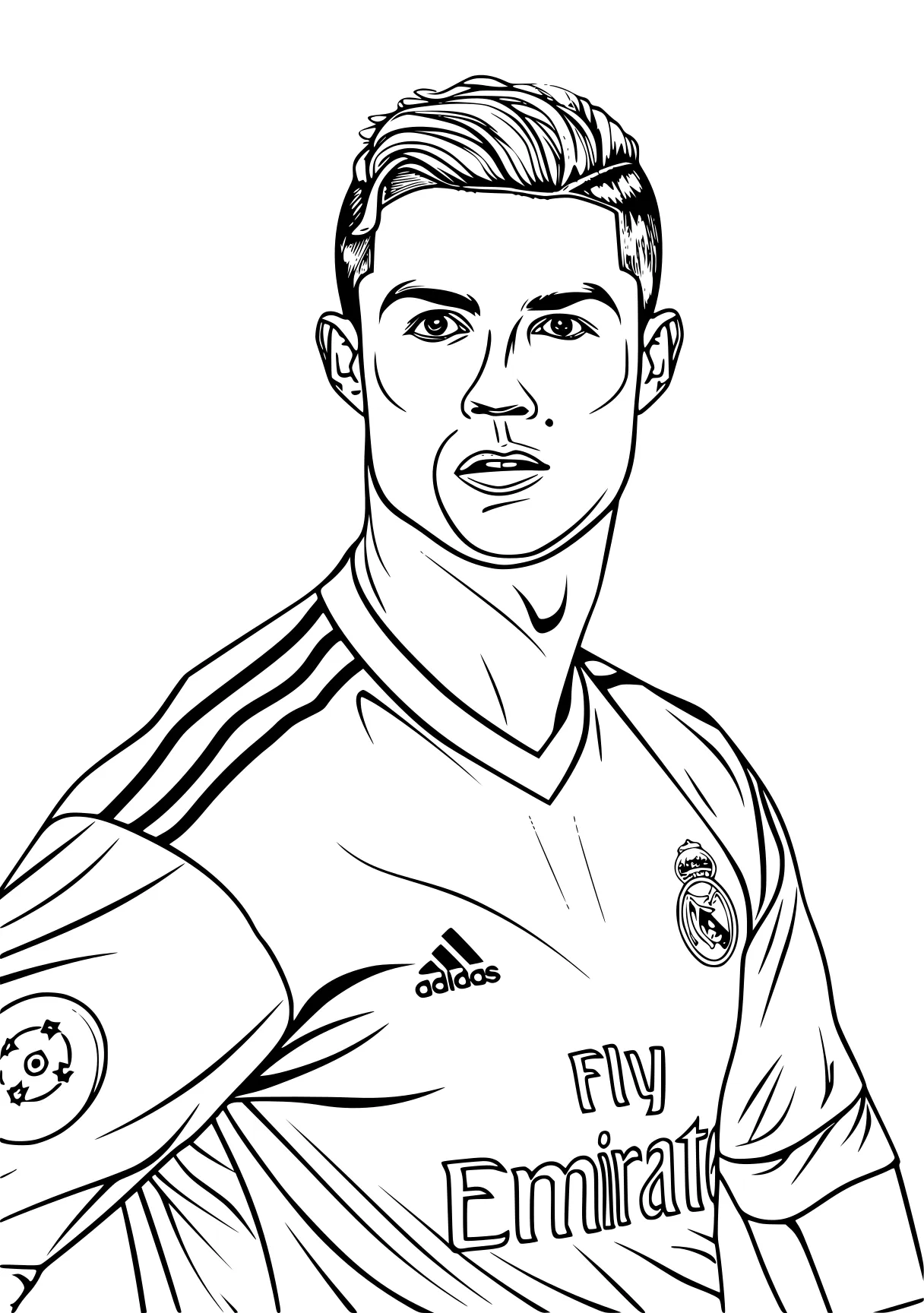 ronaldo coloring pages ronaldo, cristiano, james, captain, draw, free page downloads