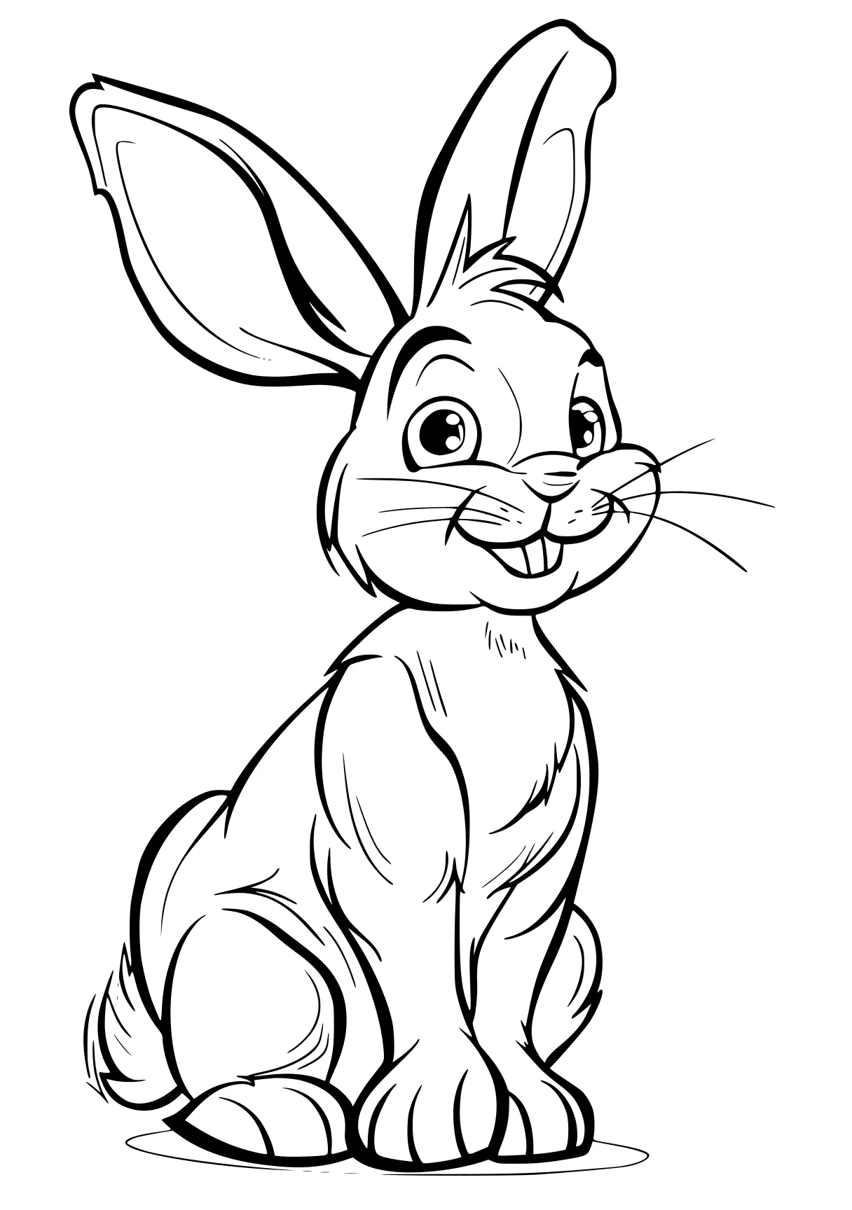 easter bunny coloring page rabbit, bunny, alvin, scorbunny, donkey, free downloads