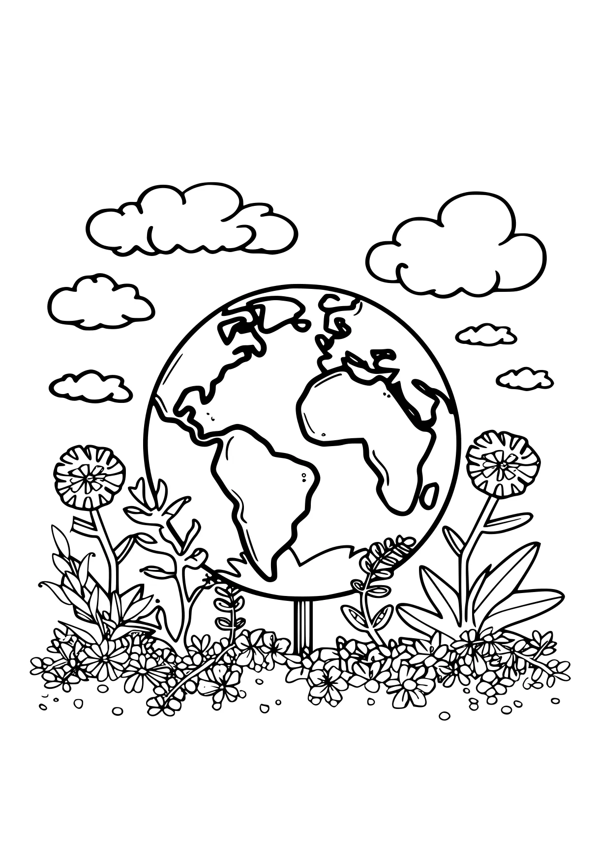 earth day coloring pages earth, globe, world, environment, free page downloads