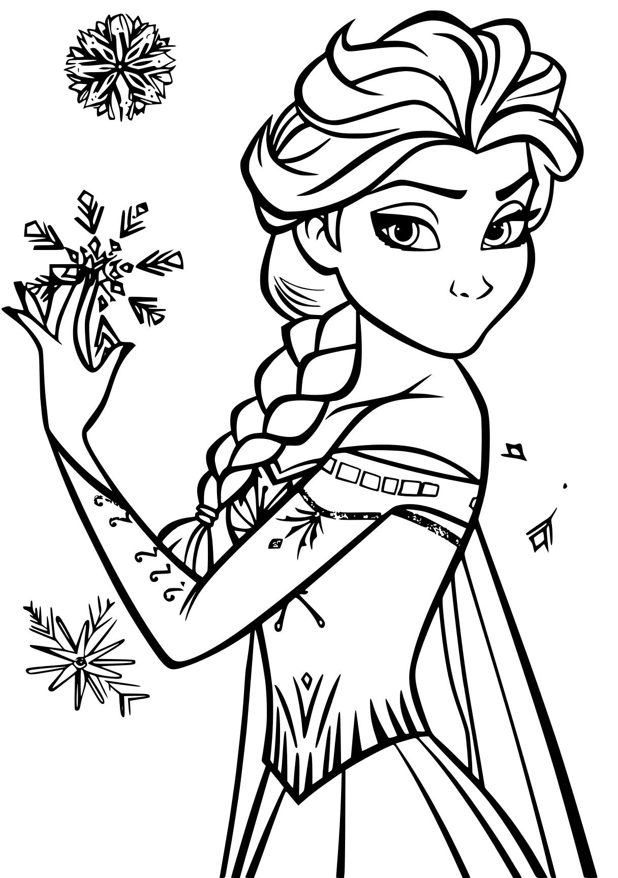 elsa frozen coloring pages elsa, jasmine, rapunzel, free page downloads