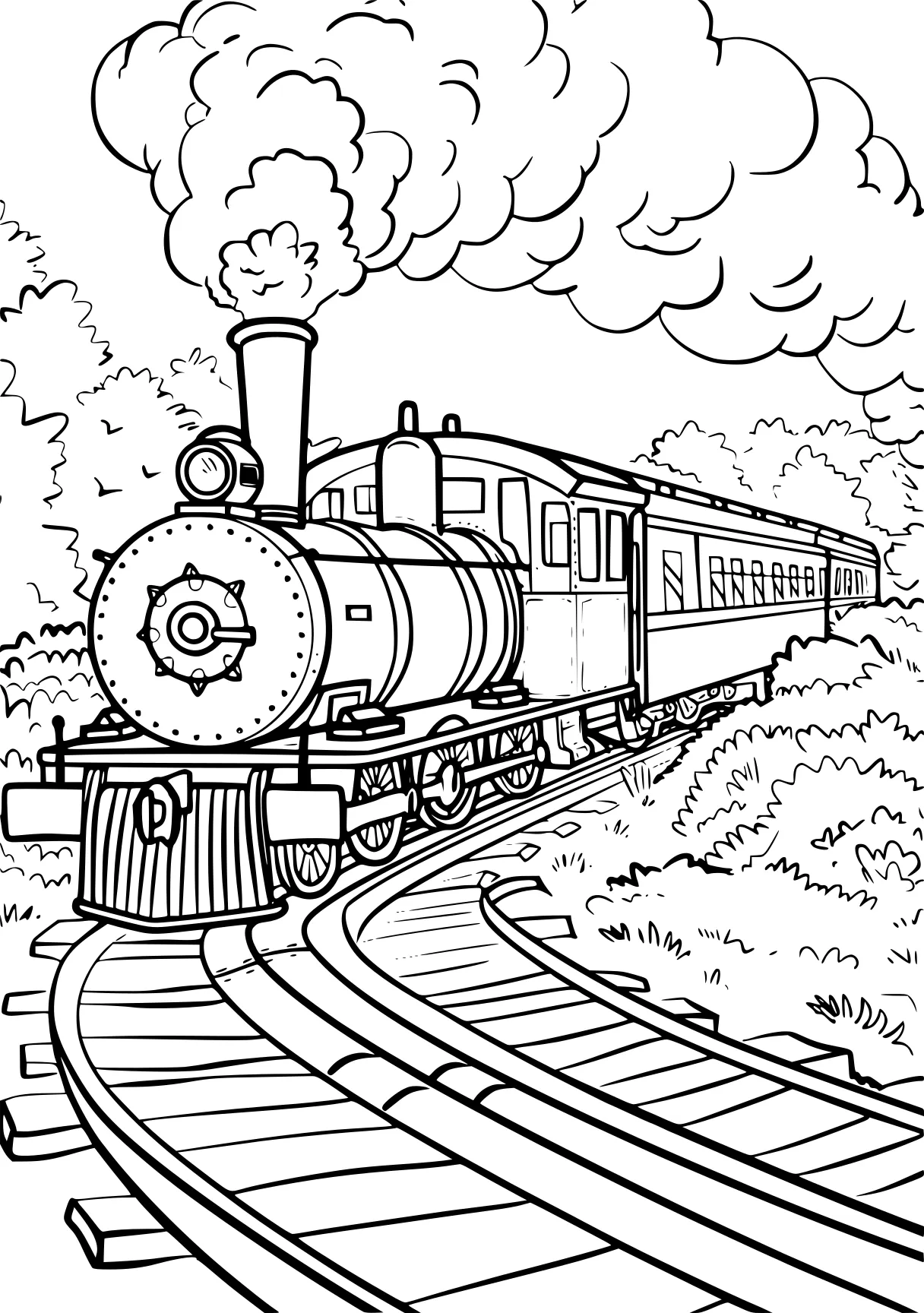 train coloring page train, thomas, engine, free downloads