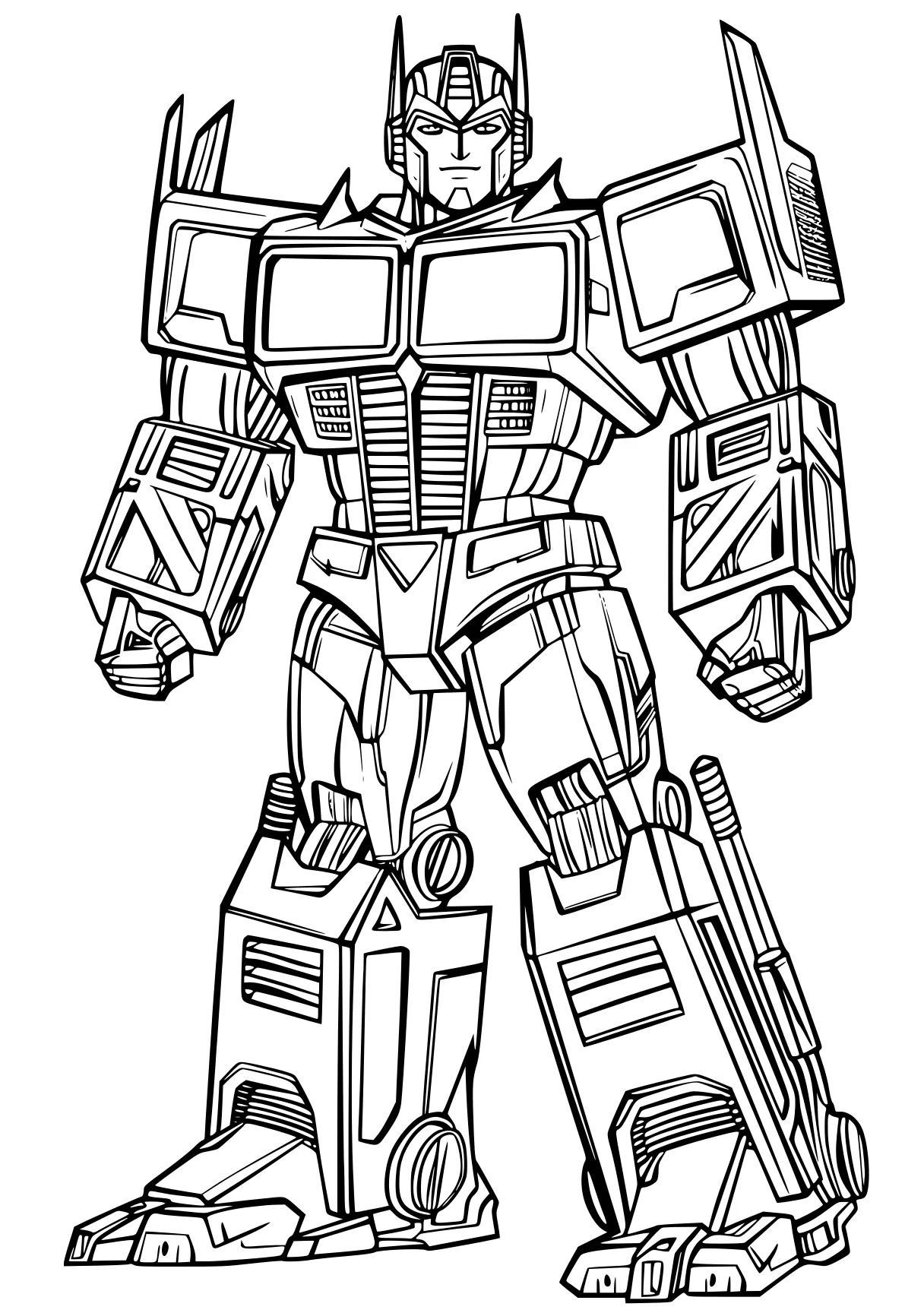 transformer coloring page optimus, megatron, transformer, gundam, rid, free downloads