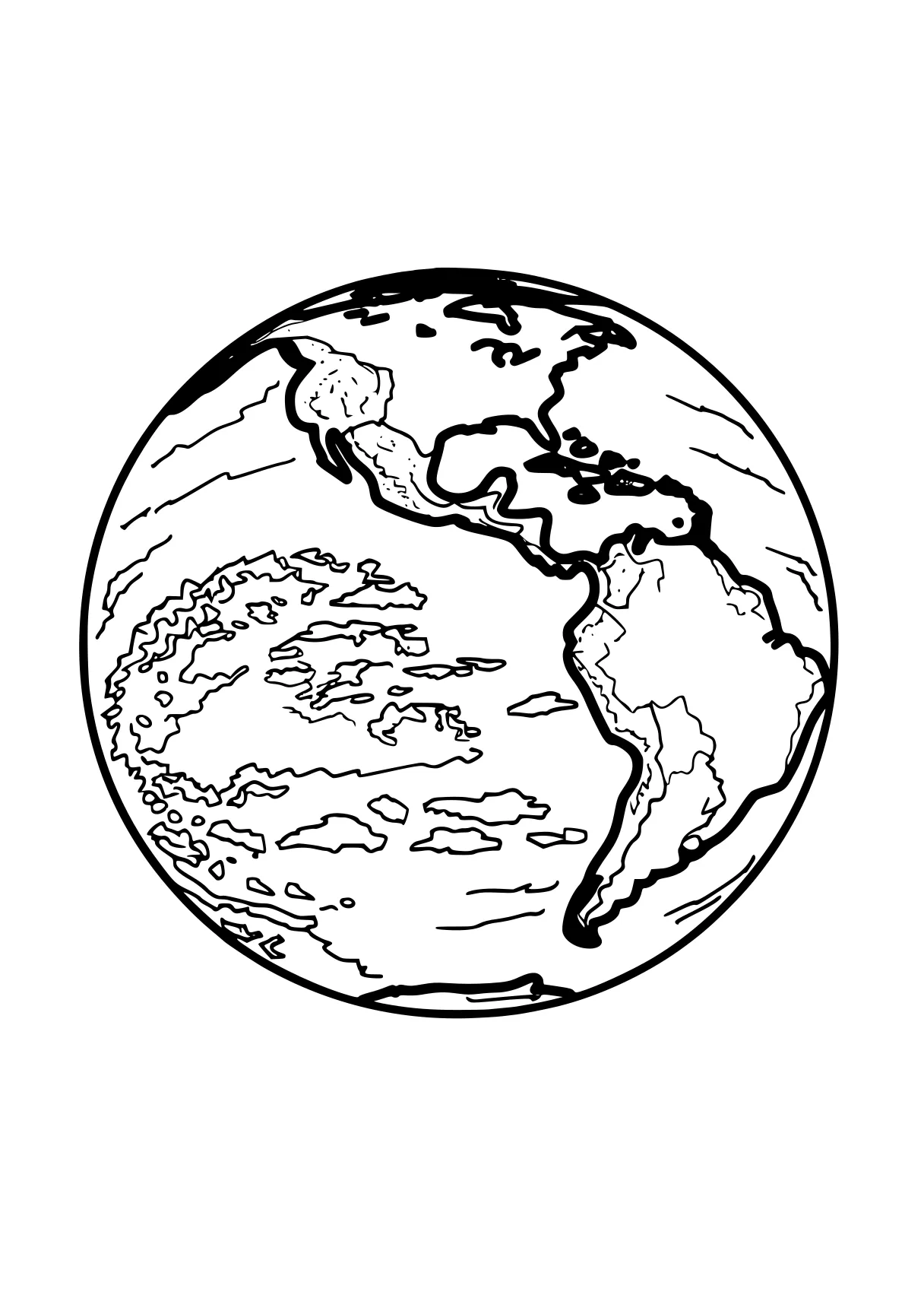 earth coloring page globe, earth, world, size, middle, free downloads