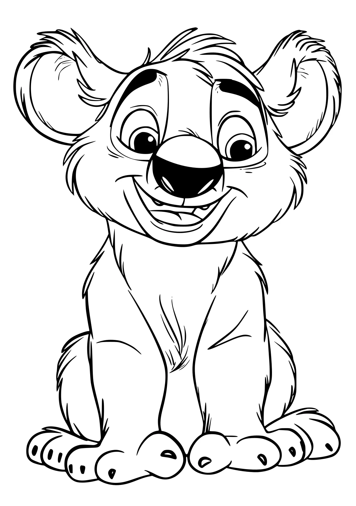 disney coloring pages printable lion, koala, goofy, fazbear, alvin, free page downloads