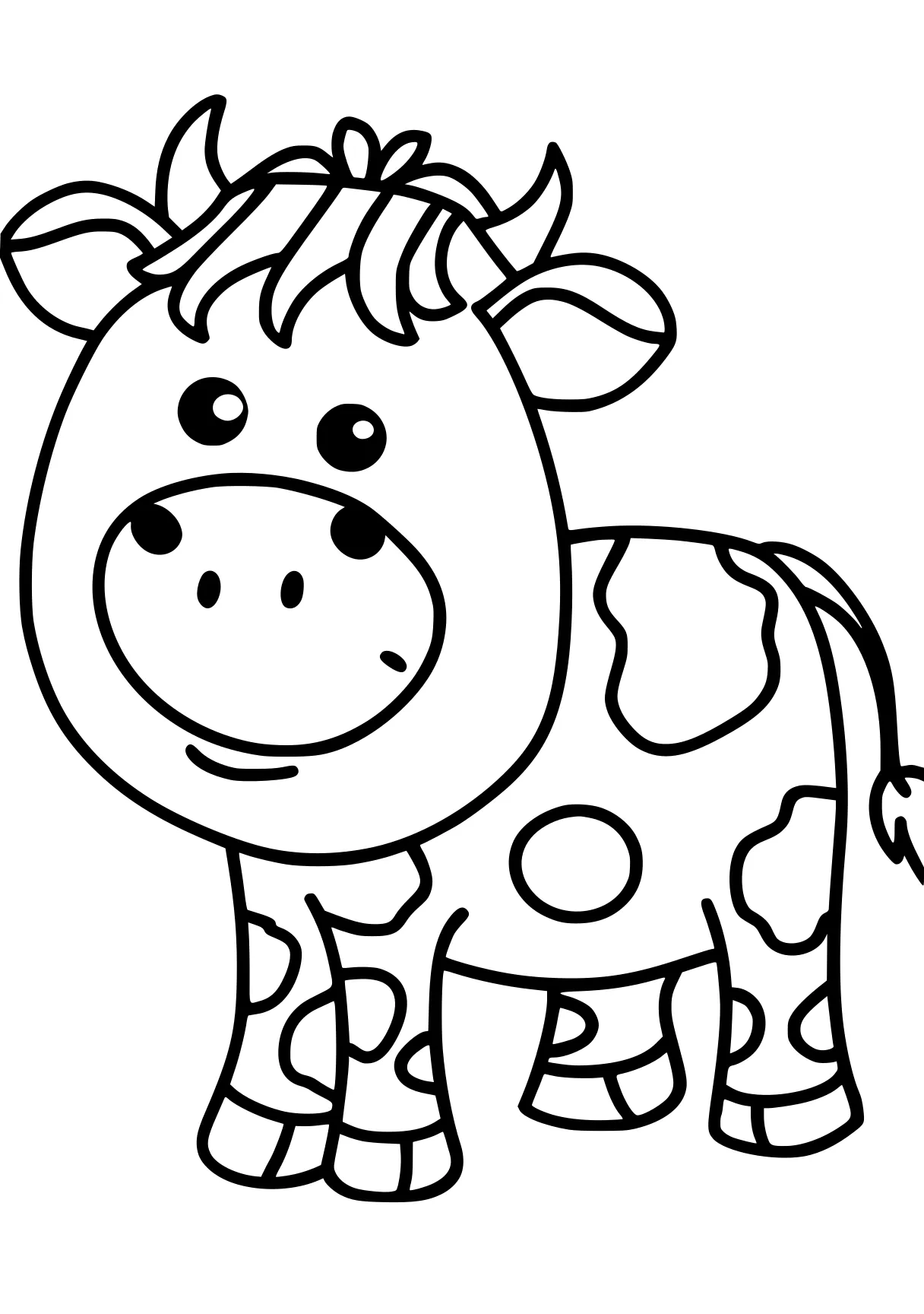 printable animal coloring pages cow, peppa, pig, rhino, piggy, free page downloads