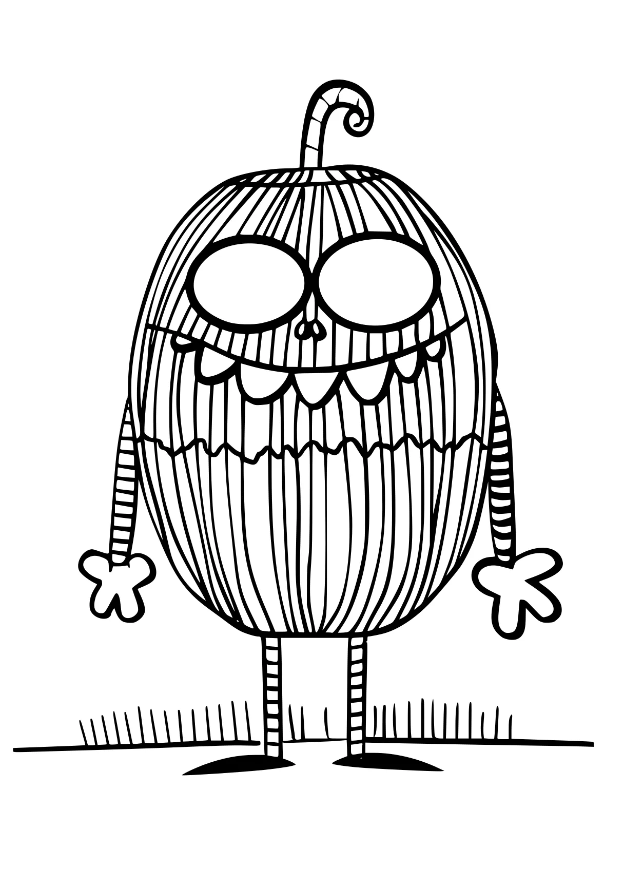 printable coloring pages scarecrow, skellington, skeleton, humpty, gumball, free page downloads