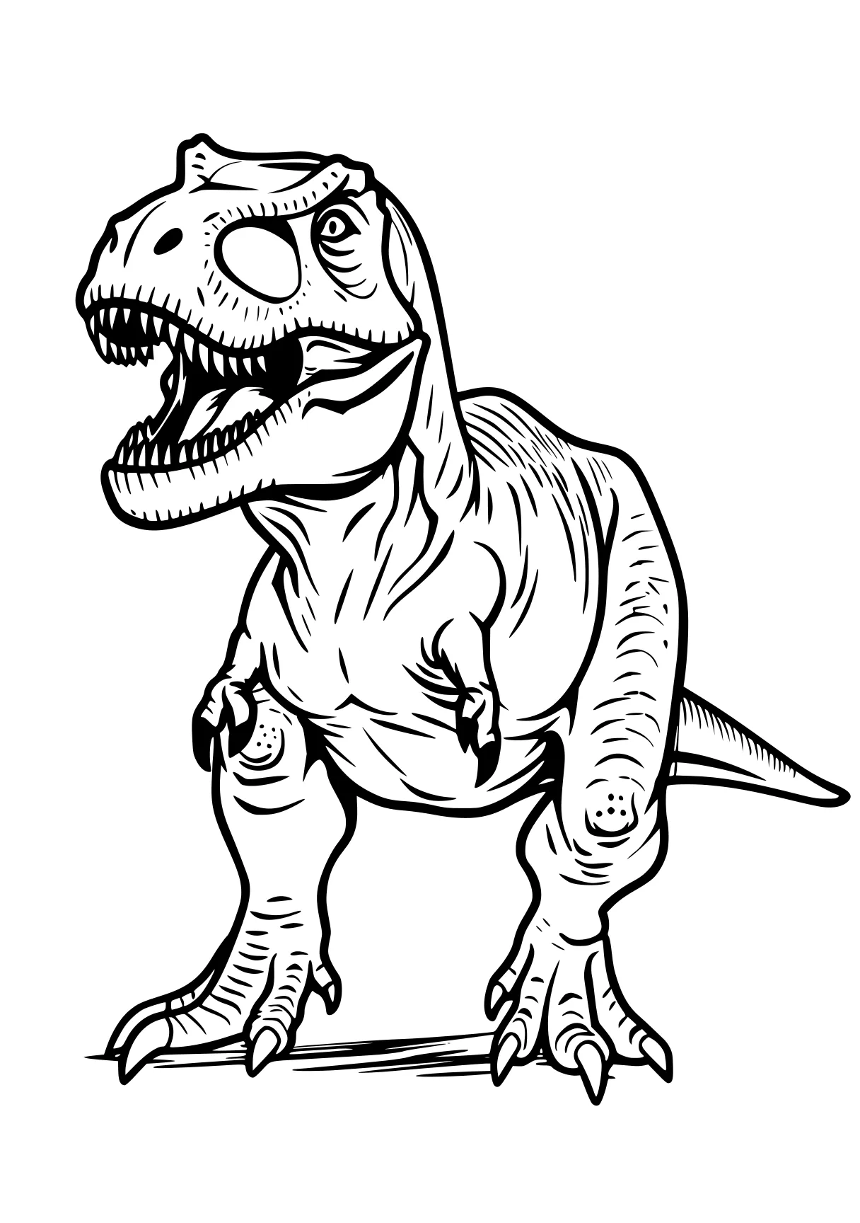 trex coloring tyrannosaurus, trex, indoraptor, t-rex, dino, free page downloads