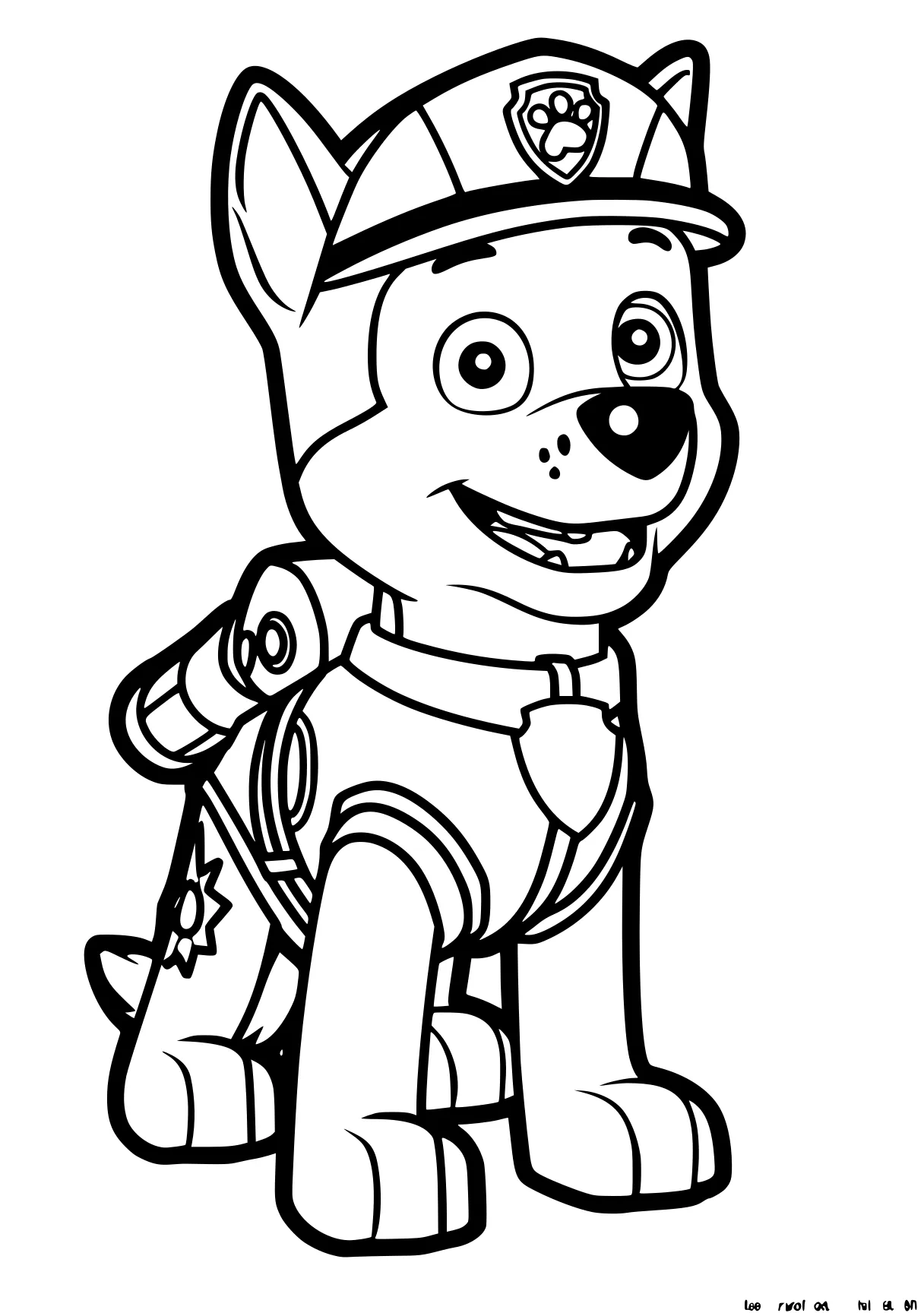 paw patrol colouring page pororo, fazbear, winnie, free coloring downloads