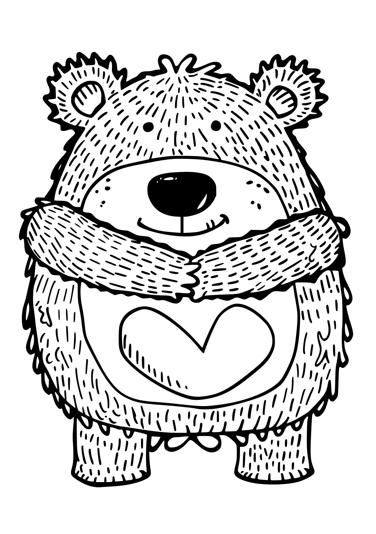 huggy wuggy colouring pages bear, koala, hedgehog, bears, free coloring page downloads